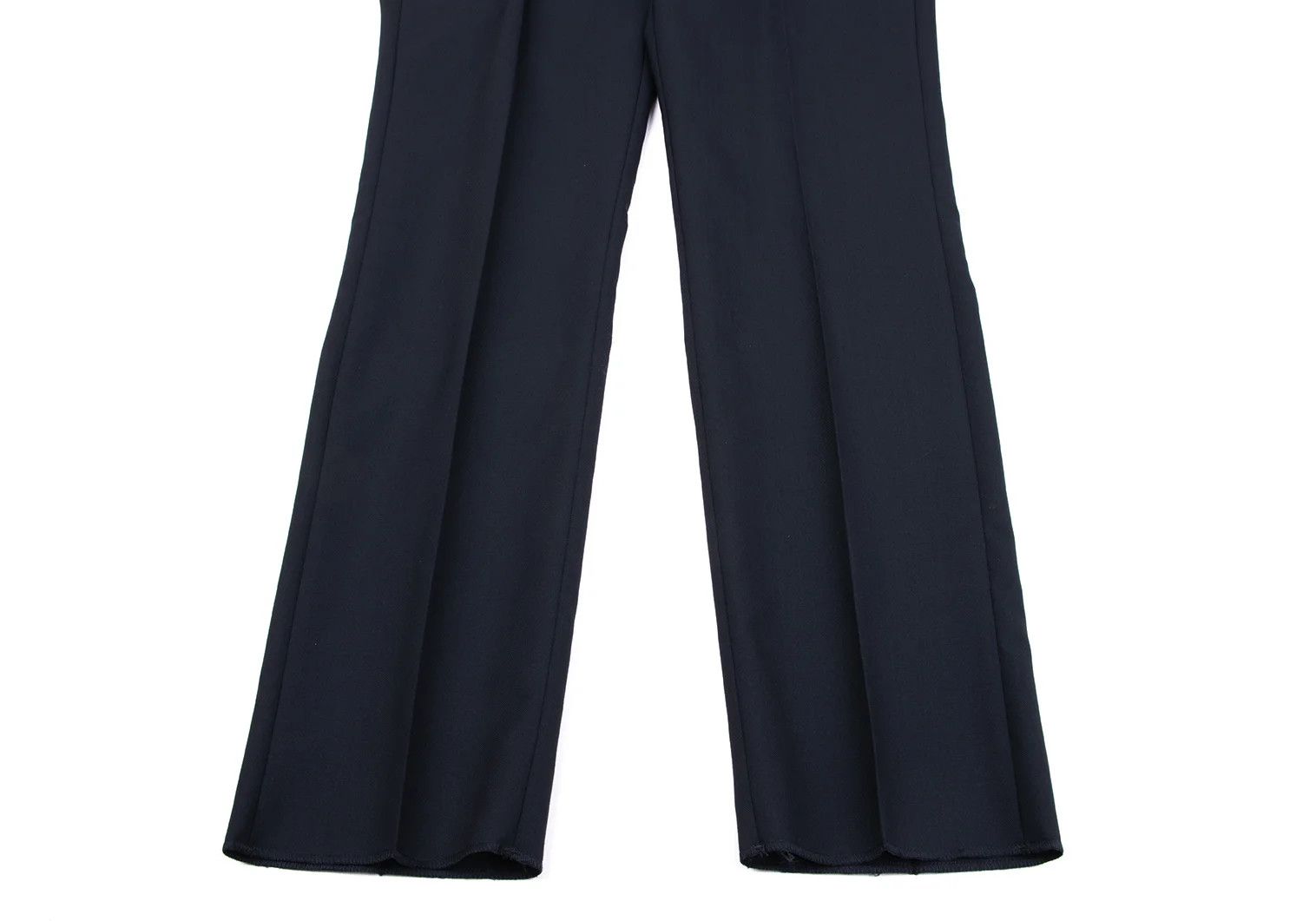 Maison Margiela Center-press Wool Trousers in Navy 46 Size US 30 / EU 46 - 8 Thumbnail