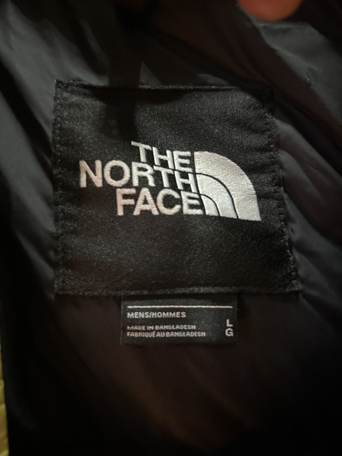 The North Face yellow/black north face puffer Size US L / EU 52-54 / 3 - 3 Thumbnail