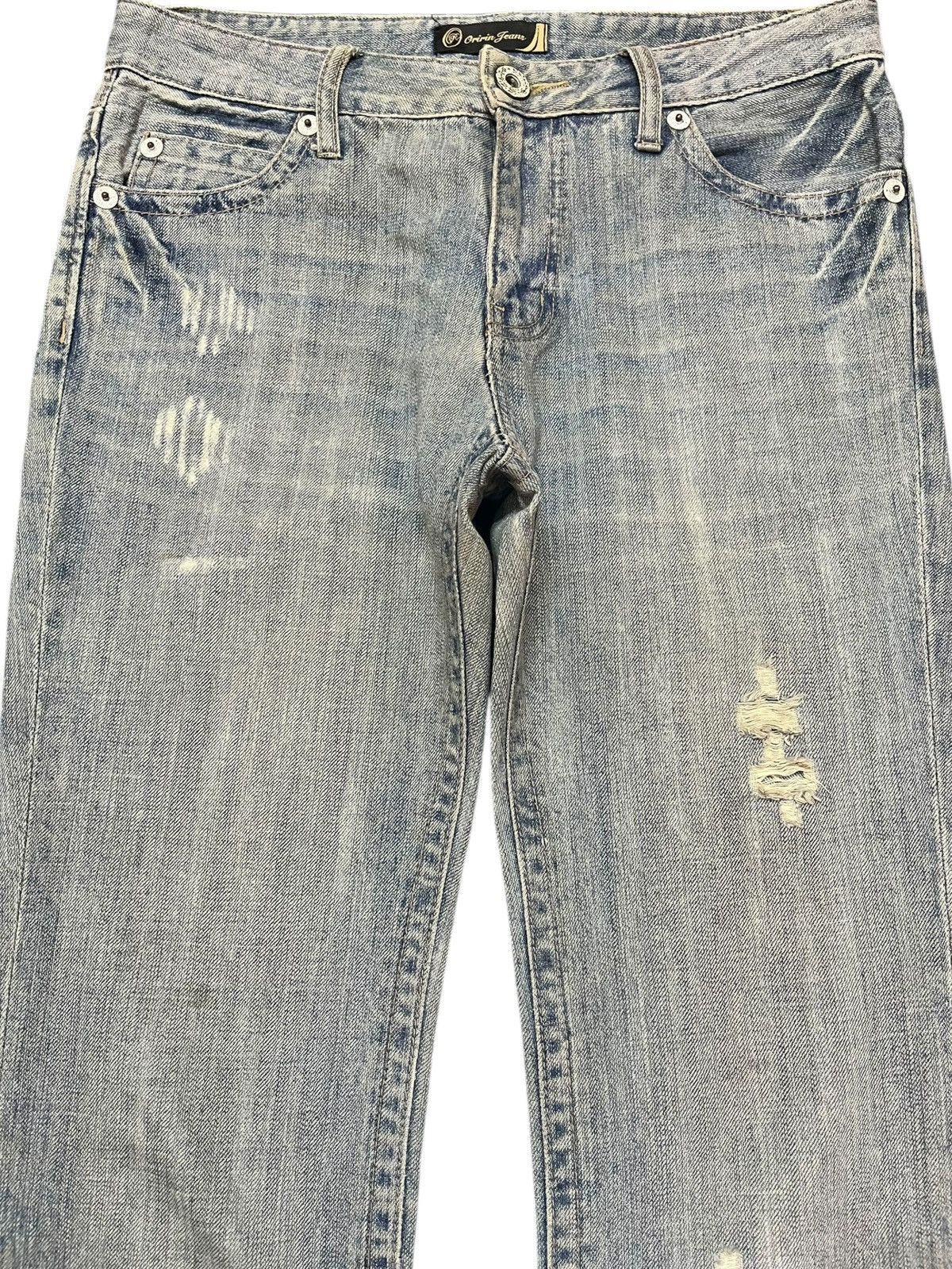 Hysteric Glamour Vintage Oririn Flare Bootcut Faded Distressed Denim Size US 30 / EU 46 - 2 Thumbnail