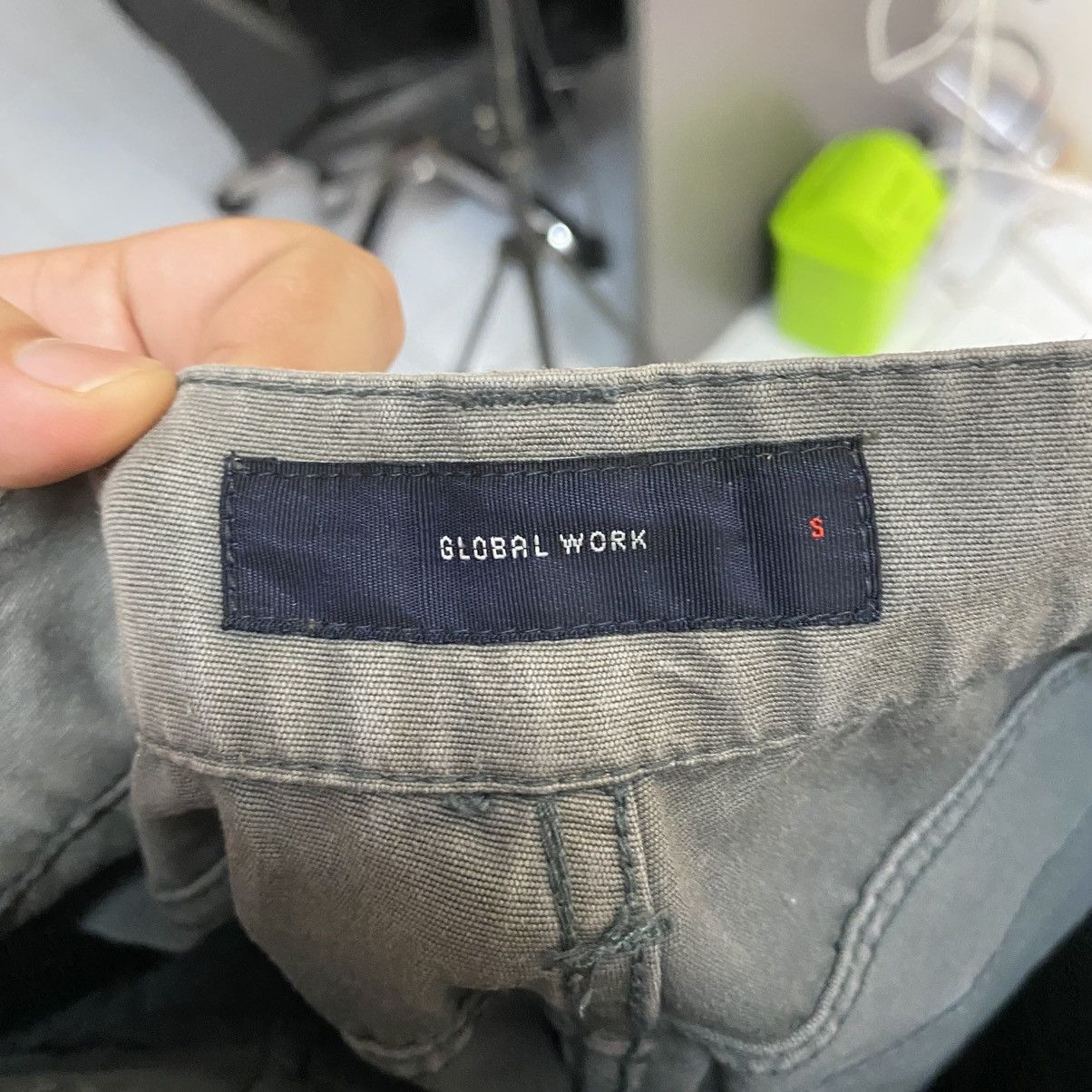 Global Work DL Global Work Gray Cargo Multipocket Pants #C1124 Size US 28 / EU 44 - 20 Thumbnail