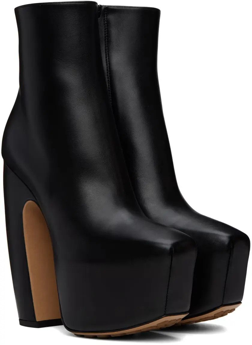 Bottega Veneta o1bcso1str0924 Mostra Ankle Boots in Black Size US 9 / IT 39 - 4 Thumbnail