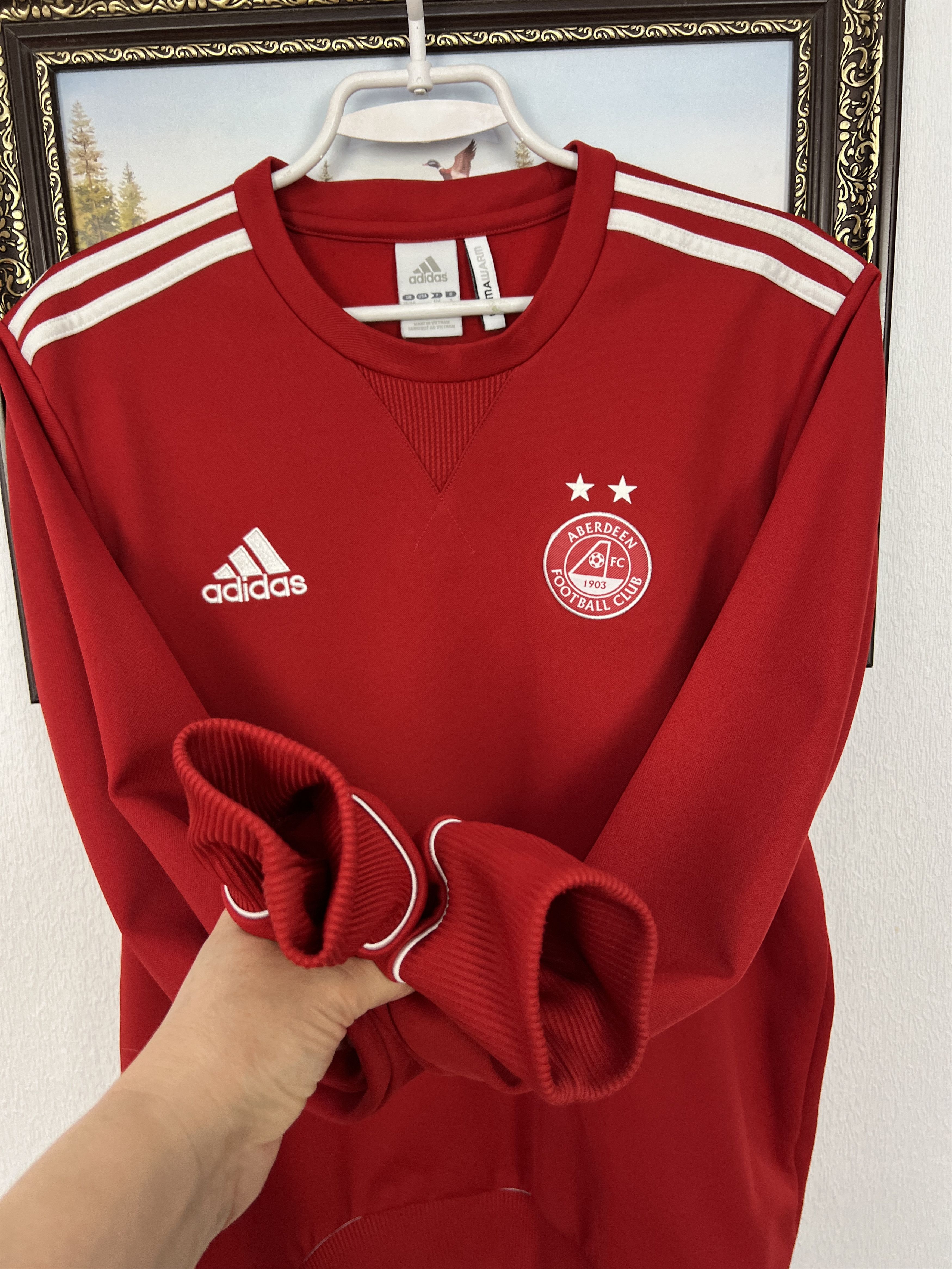 Adidas Vintage Adidas Aberdeen Football Sweatshirt Soccer Crewneck Size US L / EU 52-54 / 3 - 5 Thumbnail