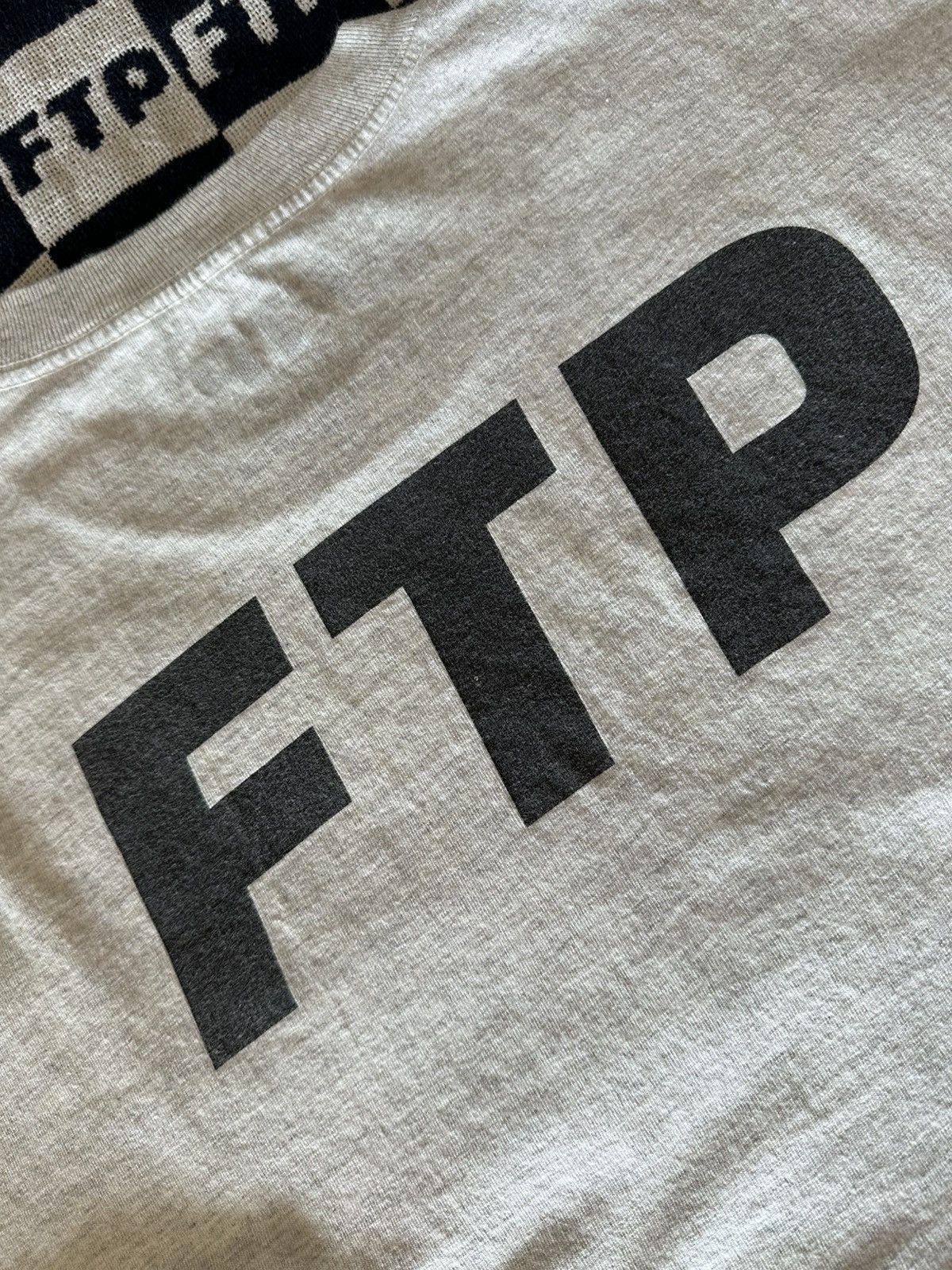 Fuck The Population FTP ASH LOGO TEE Size US L / EU 52-54 / 3 - 4 Thumbnail