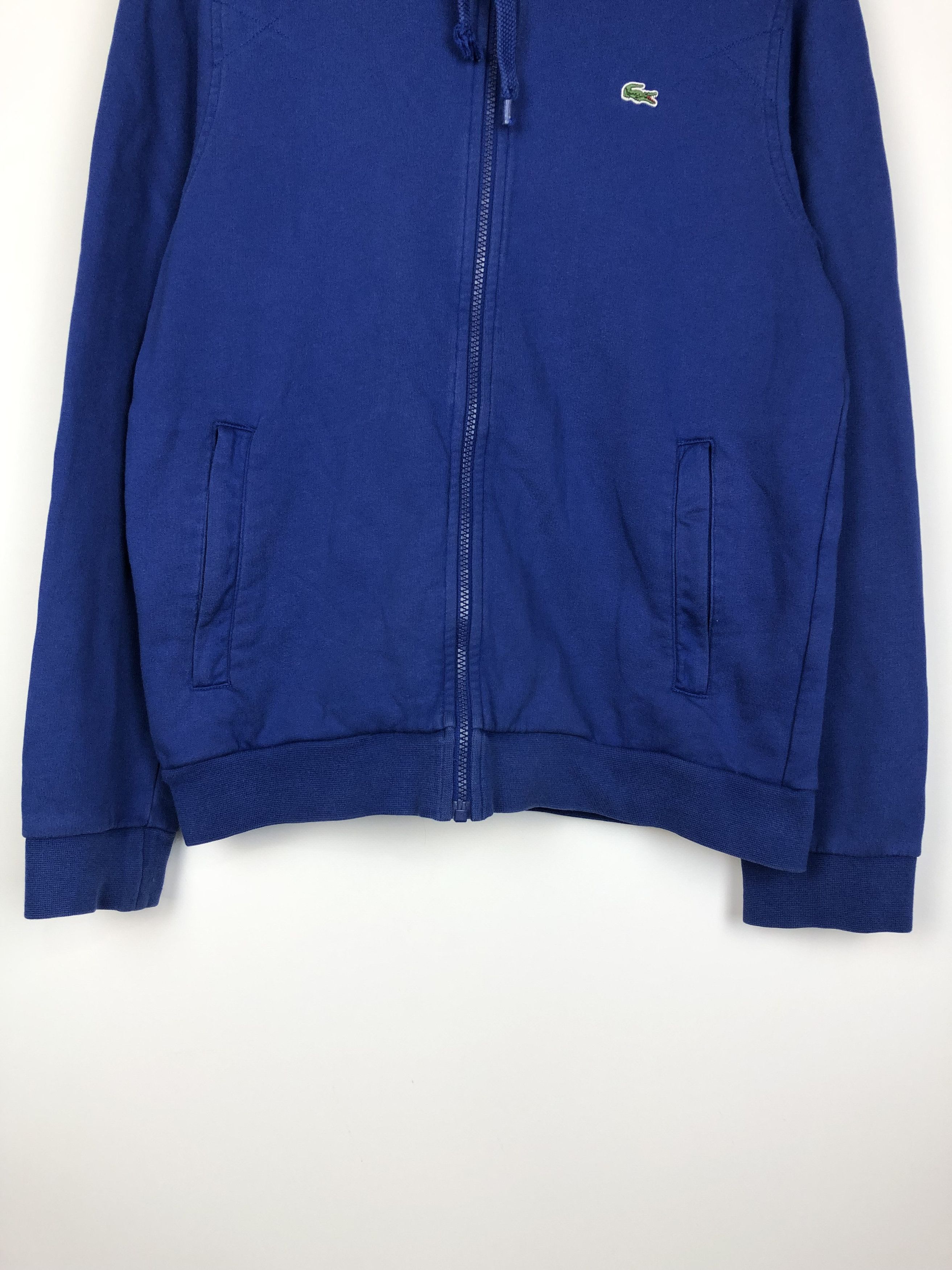 Lacoste Lacoste Zip Hoodie Track Small Logo Blue size M Size US M / EU 48-50 / 2 - 3 Thumbnail