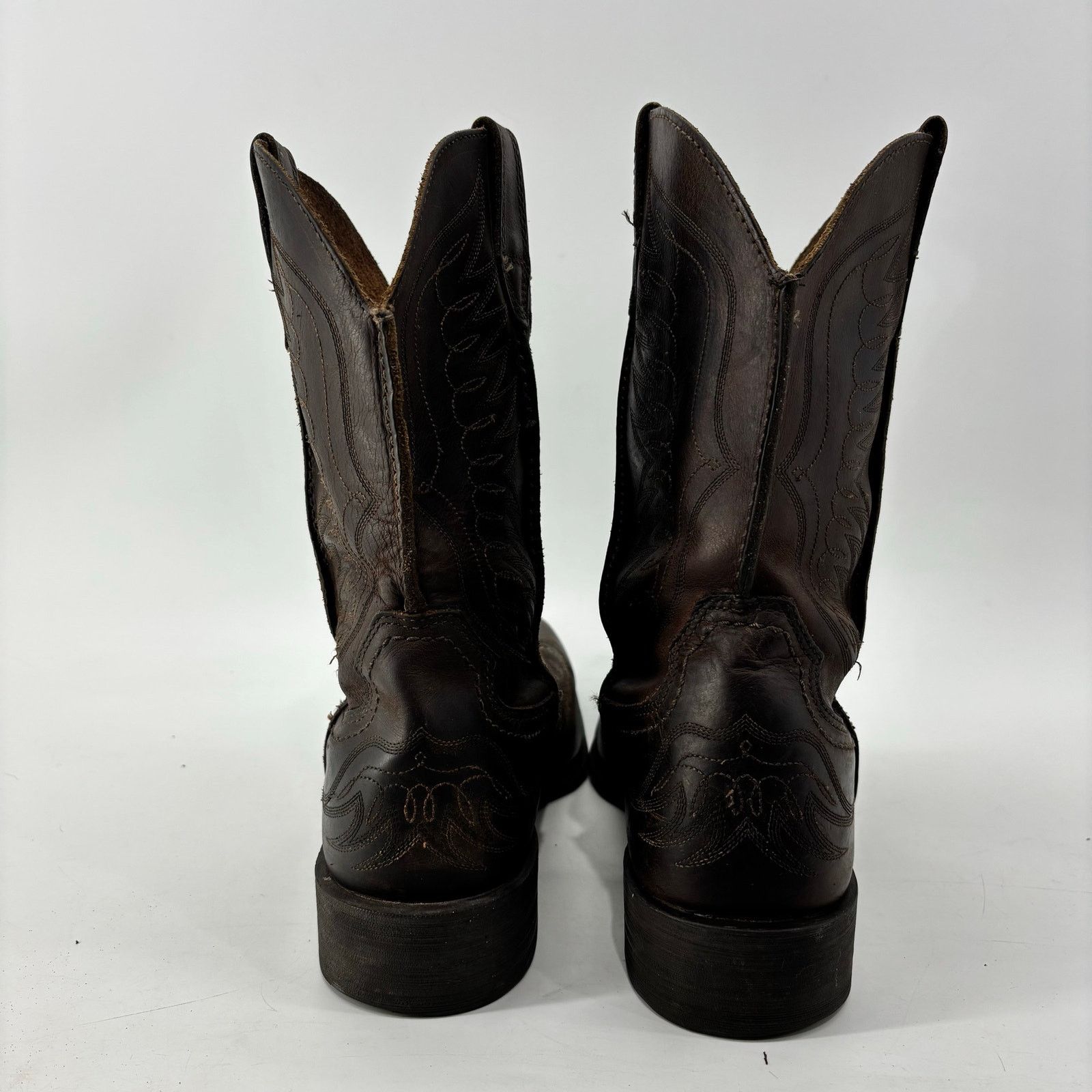 Ariat Ariat Boots Mens Size 10.5 D Brown Leather Western SquareToe Size US 10.5 / EU 43-44 - 11 Thumbnail