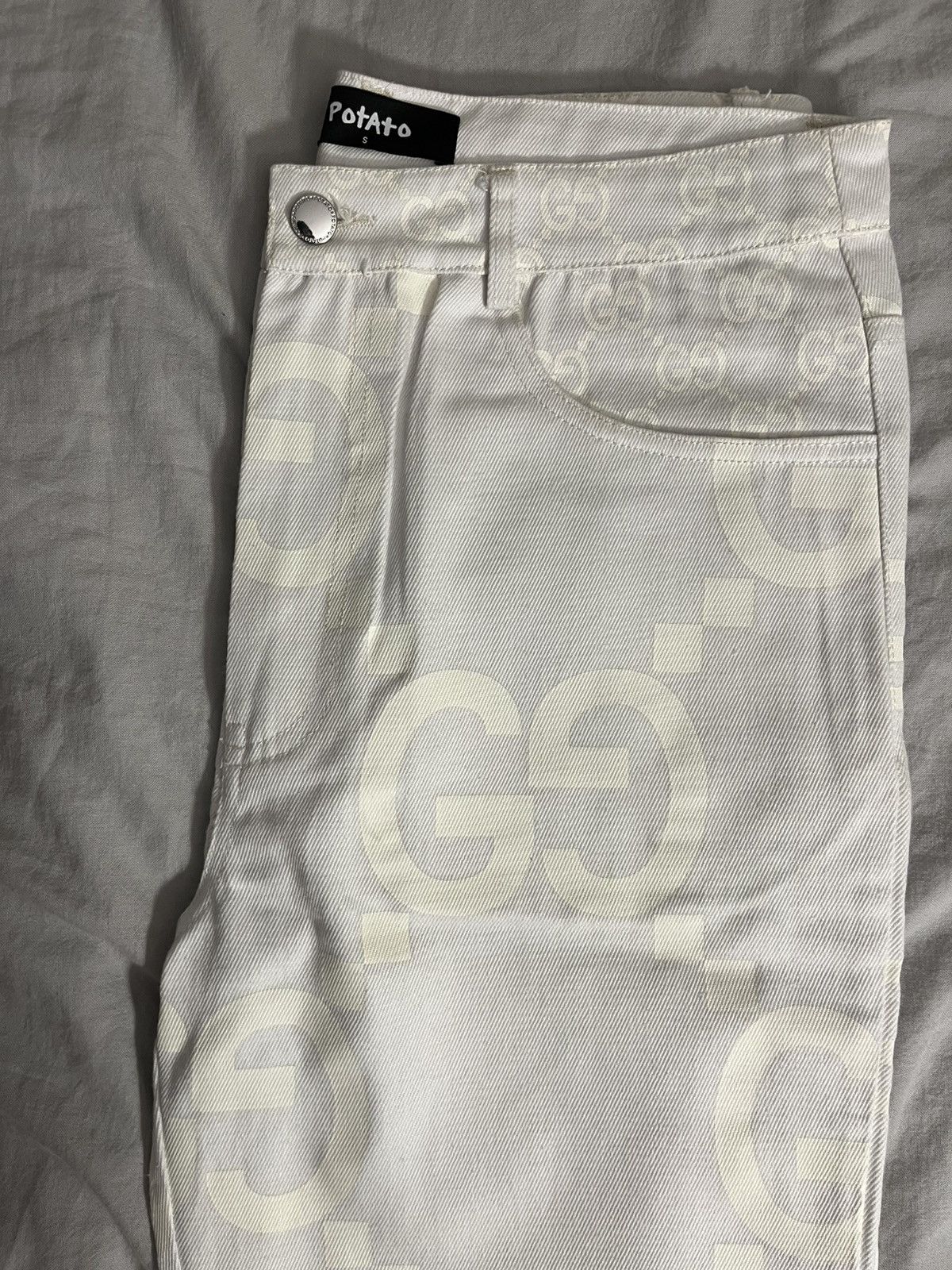 Imran Potato Imran potato gucci pants white Size US 30 / EU 46 - 6 Thumbnail