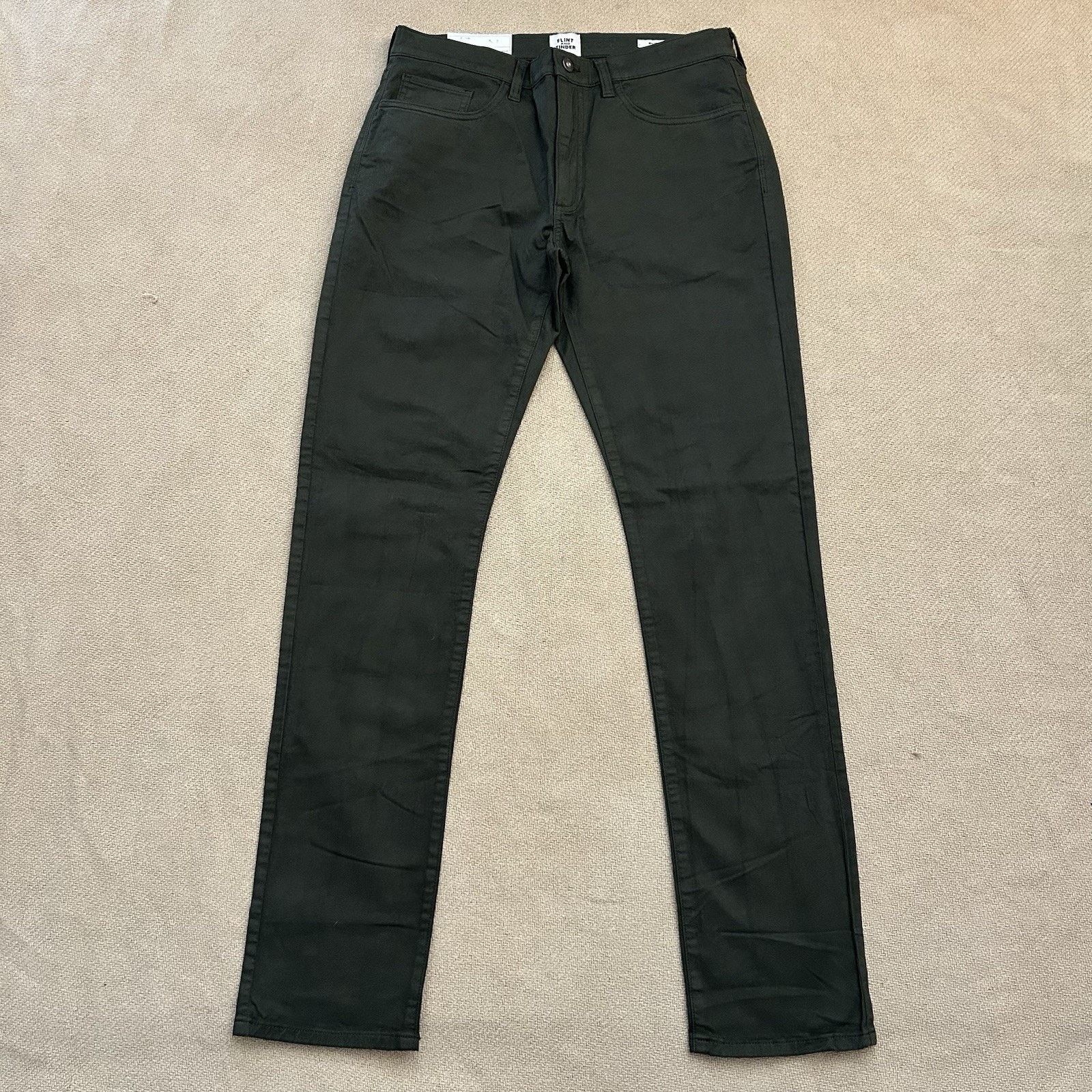 Flint And Tinder NEW Huckberry 365 Slim Fit Stretch Chino Pants 32x34 Size US 34 / EU 50 - 1 Thumbnail