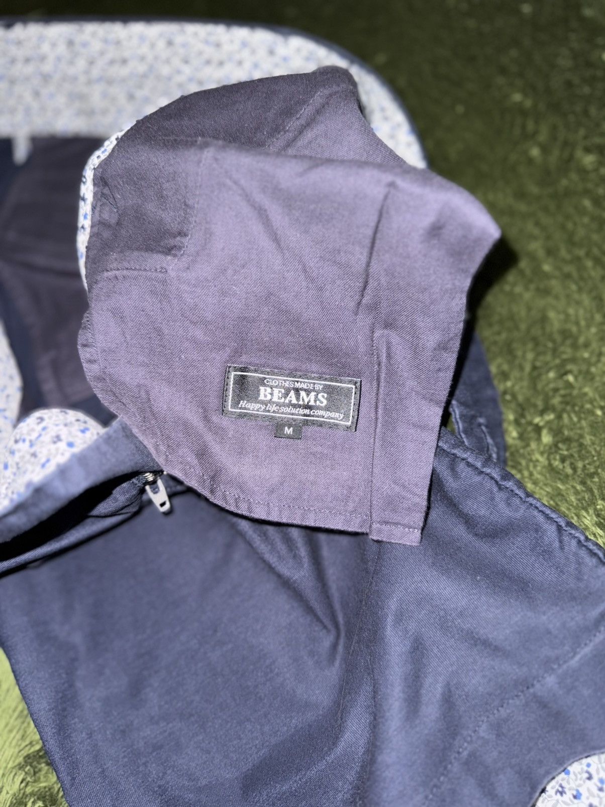 Beams Japan [M] Beams Japan Cotton Chino Half Shorts Navy Size US 32 / EU 48 - 4 Thumbnail
