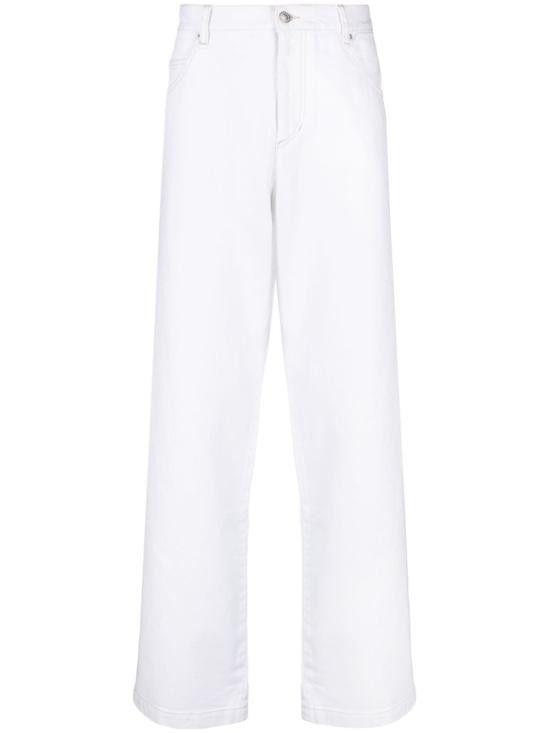 Isabel Marant ISABEL MARANT Men Denim Pants PA0123HA B1G02H20WH White Size US 34 / EU 50 - 1 Thumbnail