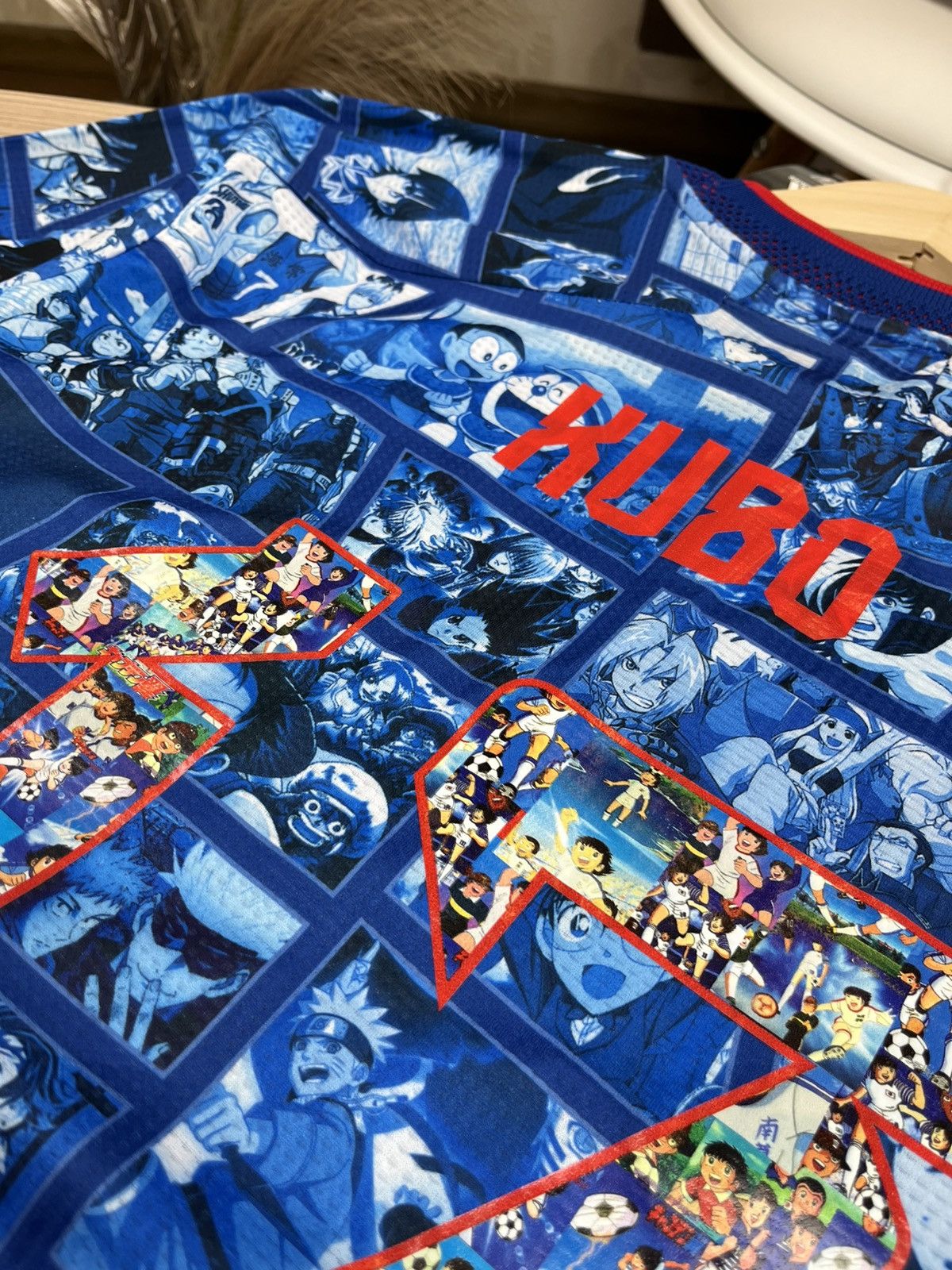 Japanese Brand Japan Anime Soccer Jersey Japanese Styel Y2k Blokecore Shirt Size US M / EU 48-50 / 2 - 14 Thumbnail