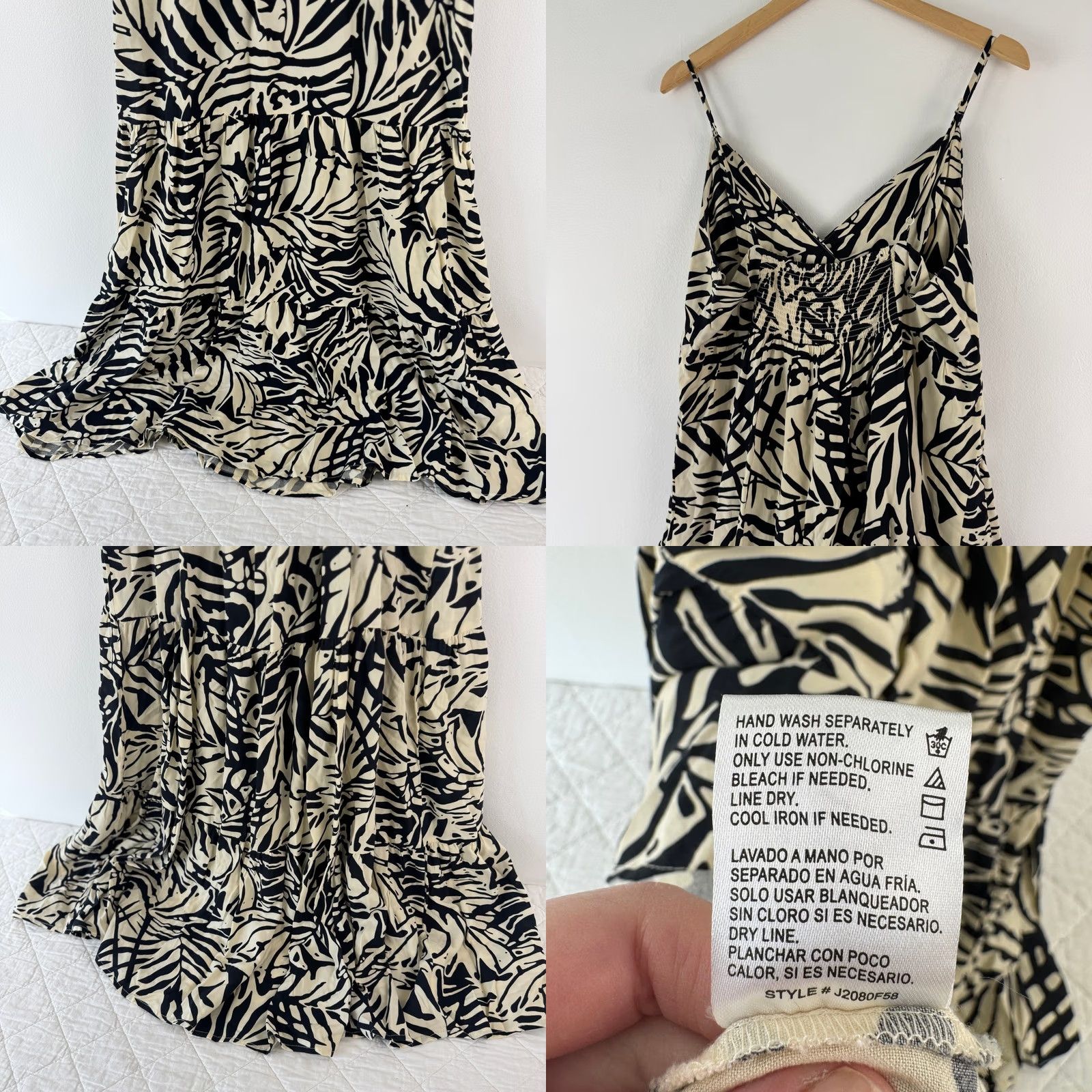 Vintage VINTAGE Patrons of Peace Maxi Dress? Size L / US 10 / IT 46 - 8 Thumbnail