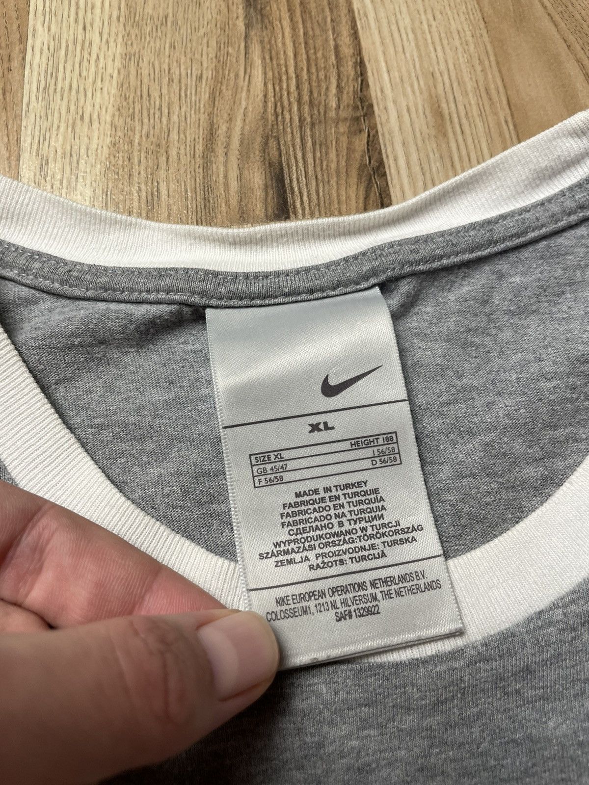 Nike × Vintage Nike Vintage 3D Print Tee Size US XL / EU 56 / 4 - 4 Thumbnail