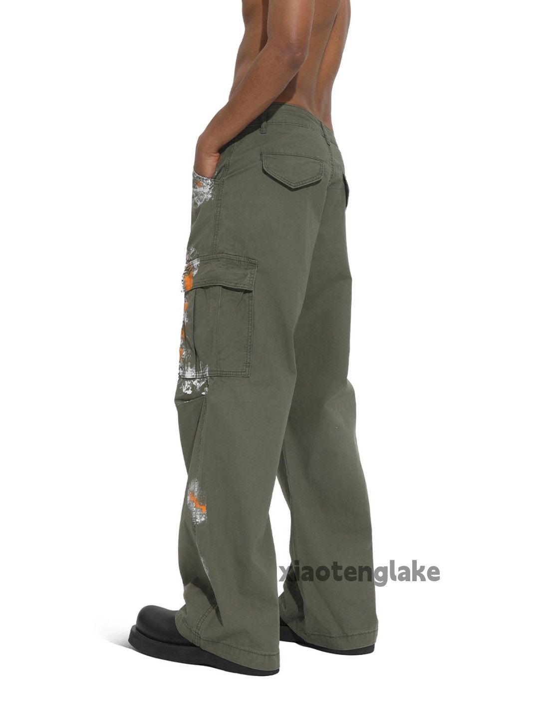 Vintage ltx military outdoor tactical loose baggy paint cargo pants Size US 32 / EU 48 - 3 Thumbnail