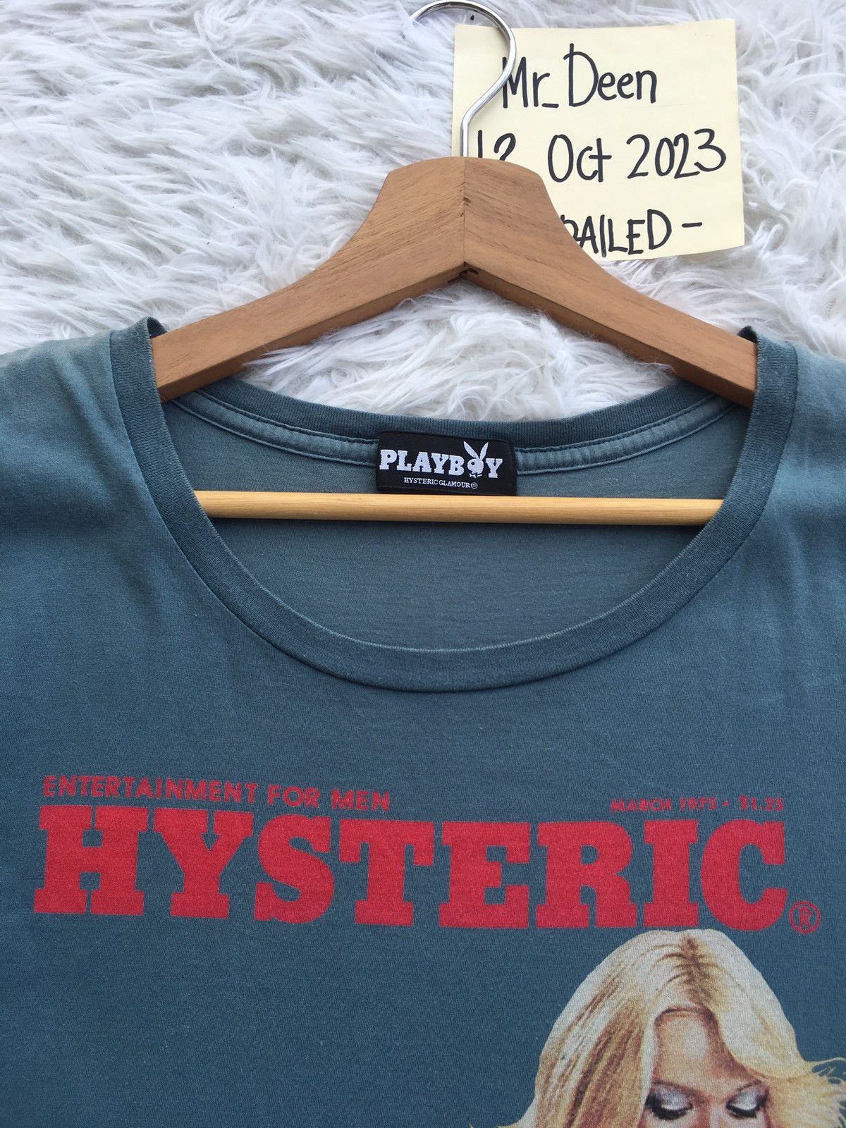 Hysteric Glamour × Playboy Rare Vintage Playboy x Hysteric Glamour Tshirt Size US S / EU 44-46 / 1 - 6 Thumbnail