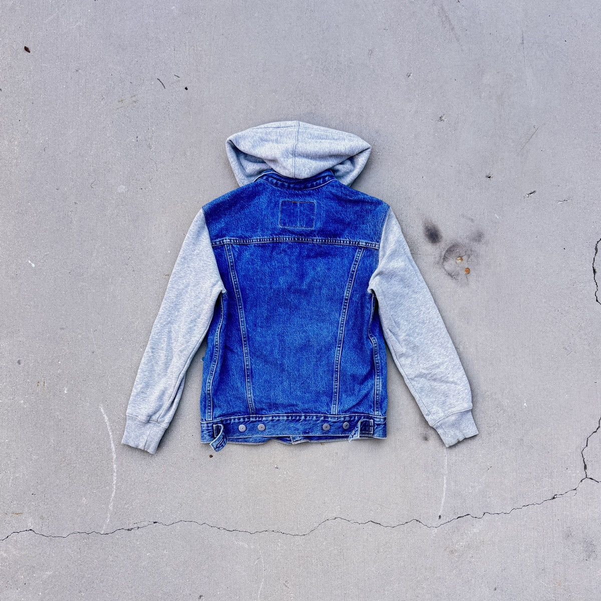 Levi's × Vintage Levi’s Hooded Trucker Jacket | Denim Vest | Y2K Vintage Size US S / EU 44-46 / 1 - 2 Thumbnail