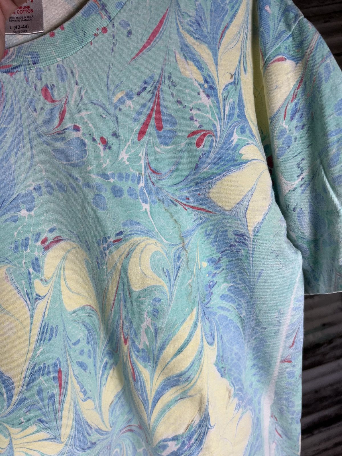 Vintage Vintage Tye Dye Shirt Size US L / EU 52-54 / 3 - 5 Thumbnail