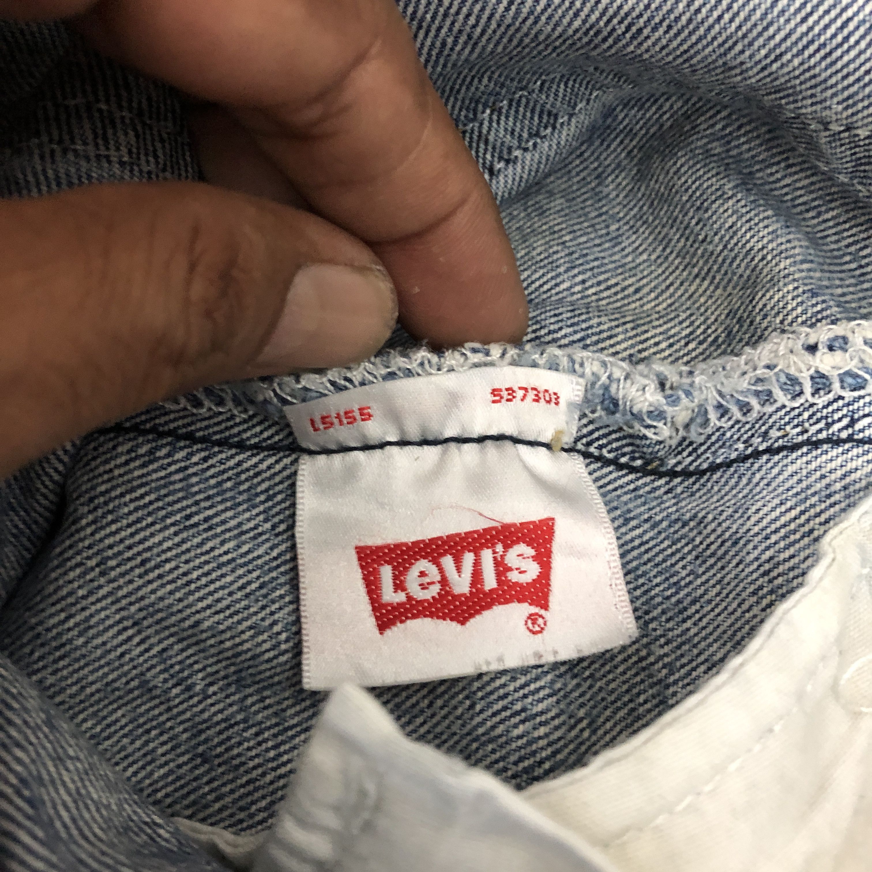 Vintage 90s Distressed Levi\'s 501 Jeans Levis Ripped Denim