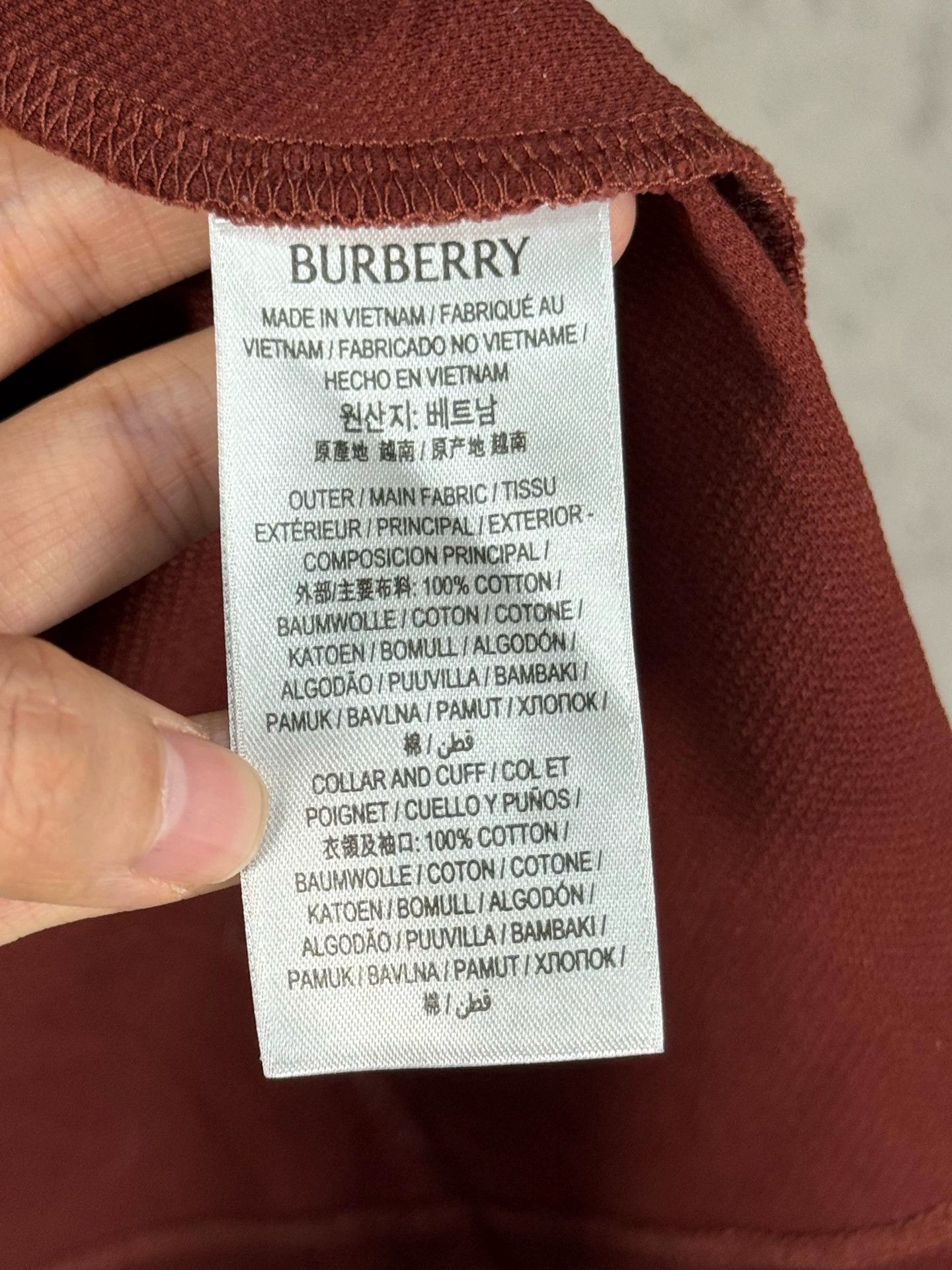 Burberry Burberry Polo Short Sleeve xxL 99 New Size US XXL / EU 58 / 5 - 7 Thumbnail