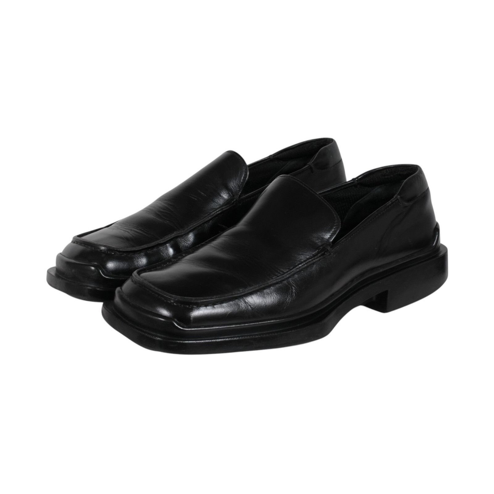 Prada AW99 Vtg Square Toe Loafers US 8 UK 7 Black - 02546 Size US 8 / EU 41 - 7 Thumbnail