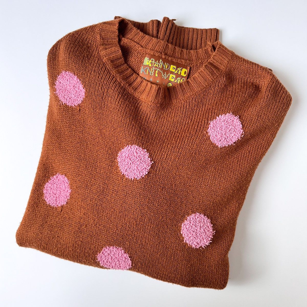 Brain Dead Brain Dead Polka Pile Crewneck Sweater Size US L / EU 52-54 / 3 - 10 Thumbnail