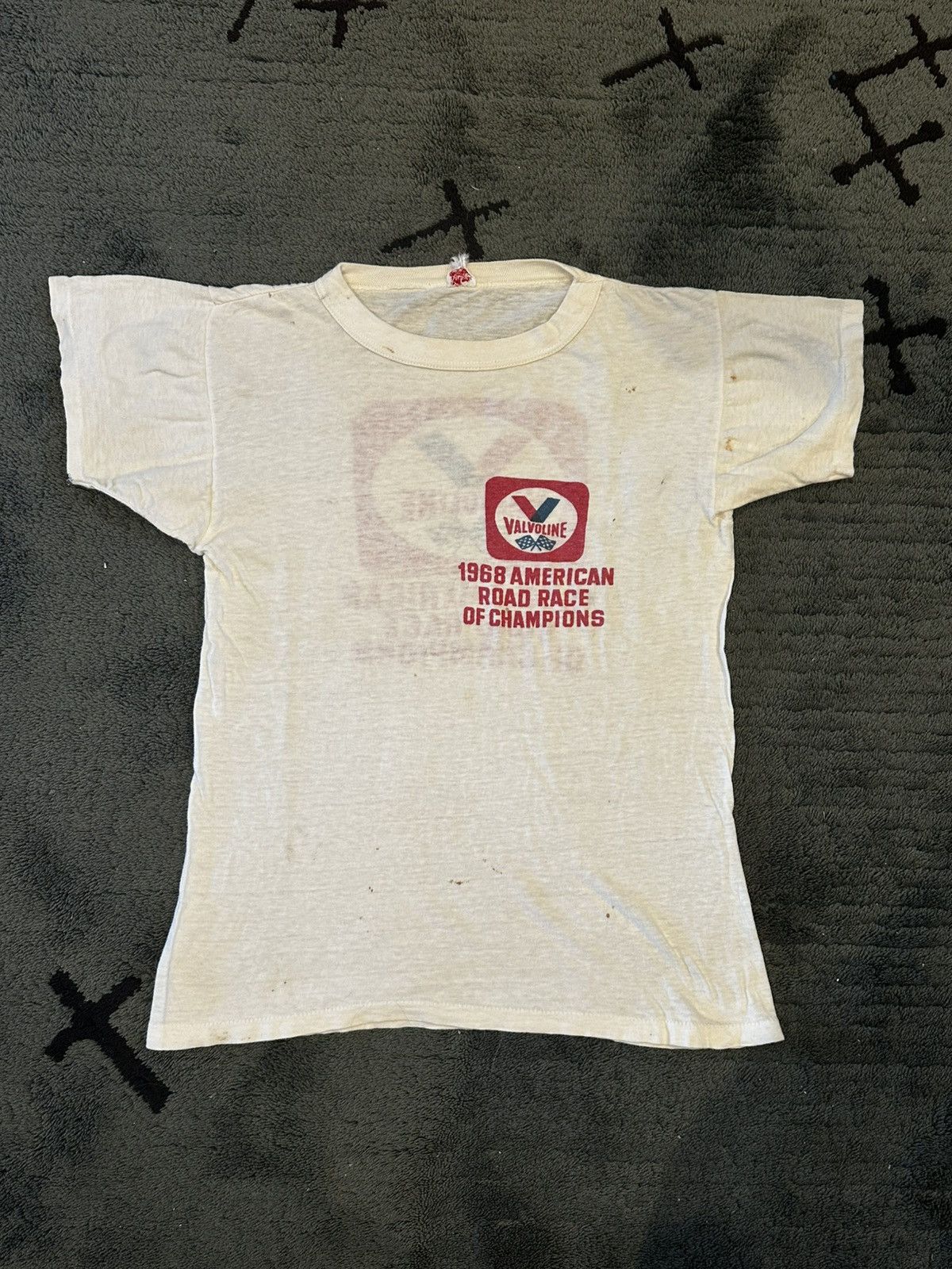 Vintage Vintage “Valvoline, 1968 American Road Race” Single Stitch T Size US S / EU 44-46 / 1 - 2 Thumbnail