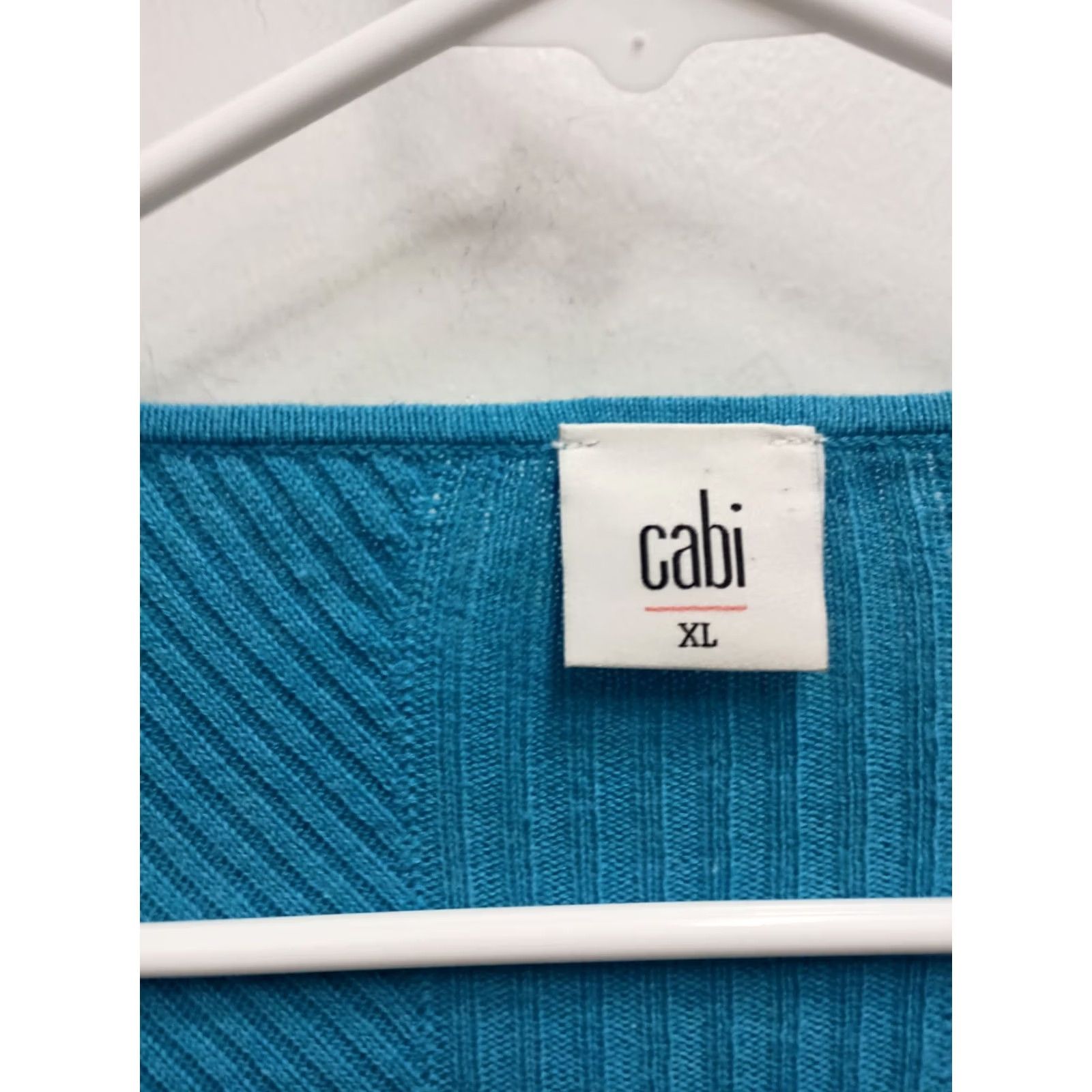 Vintage Cabi Cap Womens XL Blue Darby Cardigan Preppy Office Capsule Button front Size XL / US 12-14 / IT 48-50 - 6 Thumbnail