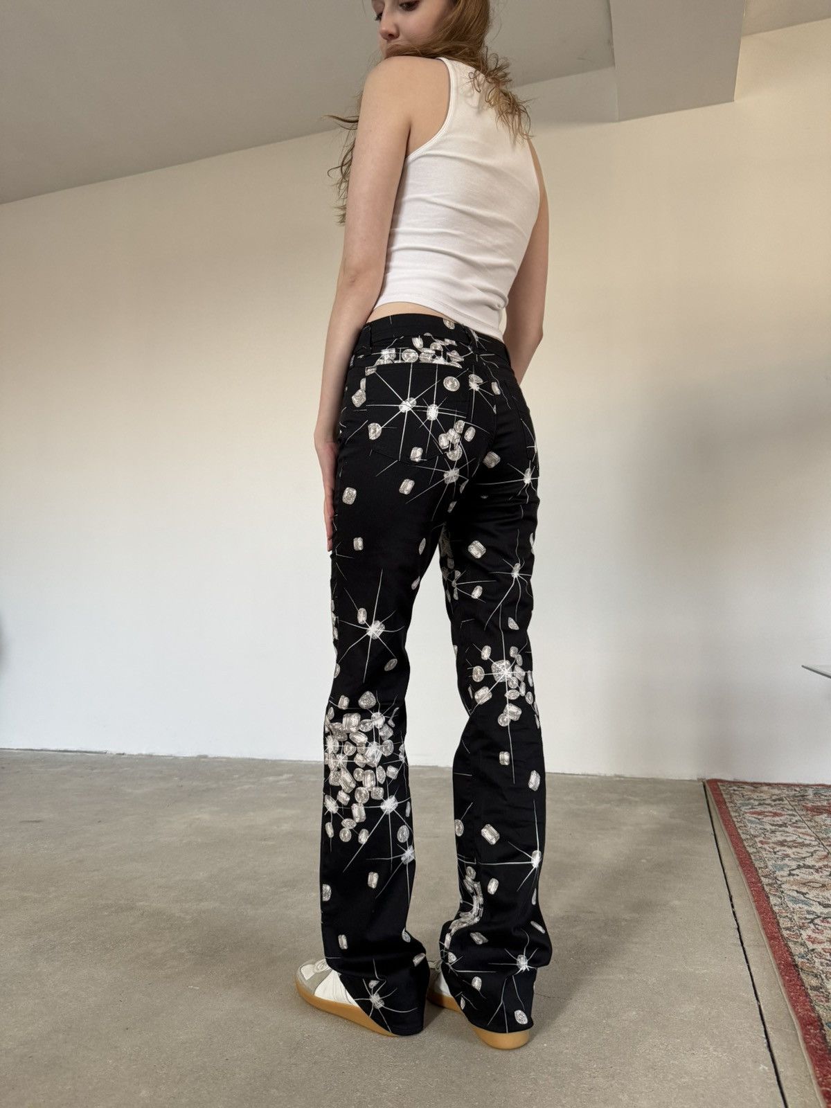 Versace Versace Diamond Archival Pants New Size 31" - 7 Thumbnail