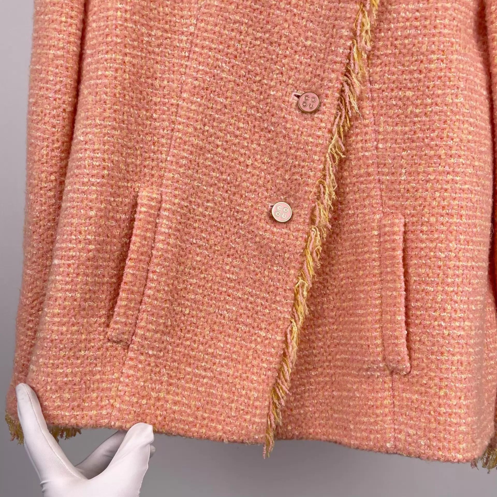 Chanel Chanel Runway Pink Jacket 38 Size S / US 4 / IT 40 - 9 Thumbnail