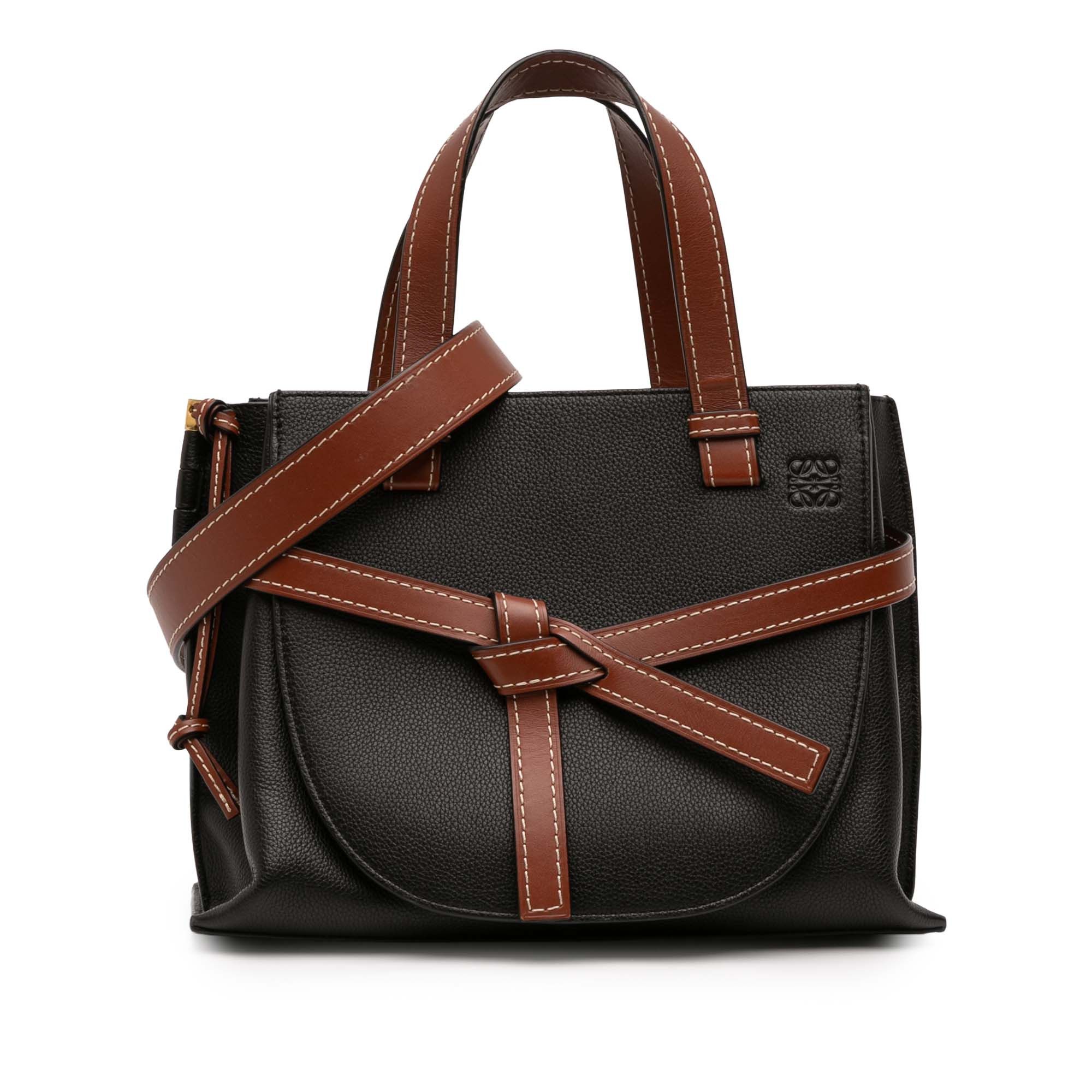 Loewe LOEWE Small Leather Gate Top Handle Satchel Size ONE SIZE - 1 Thumbnail