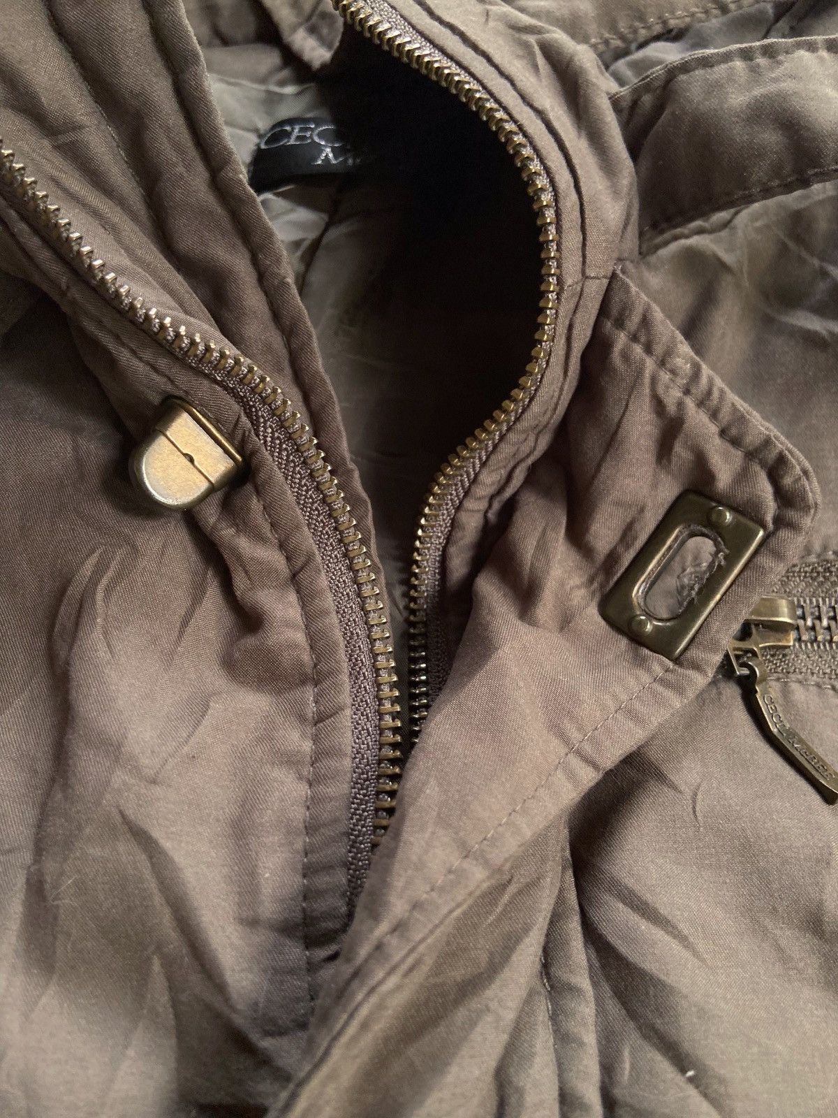 Japanese Brand CECIL MCBEE BONDAGE MULTIPOCKETS ZIP JACKET Size US S / EU 44-46 / 1 - 11 Thumbnail