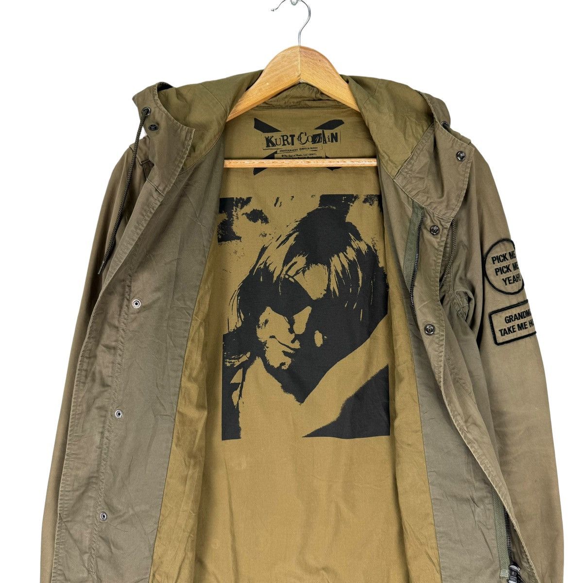 Hysteric Glamour ⚡️HYSTERIC GLAMOUR X KURT COBAIN FISHTAIL PARKA JACKET Size M / US 6-8 / IT 42-44 - 9 Thumbnail