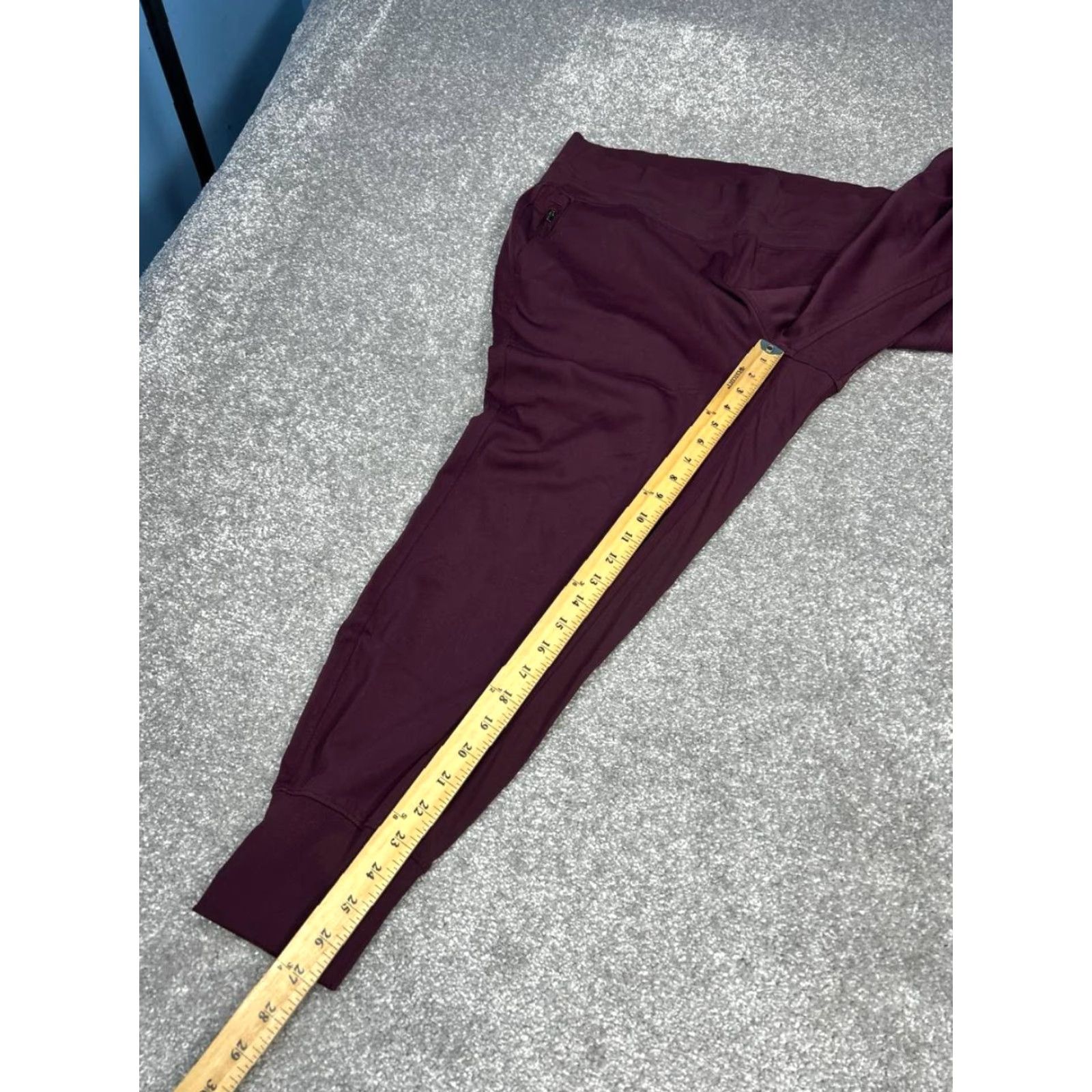 Athleta Athleta Venice Jogger Pants Womens 1 Red Stretch High Rise Athleisure Running Size 25" / US 0 / IT 36 - 5 Thumbnail