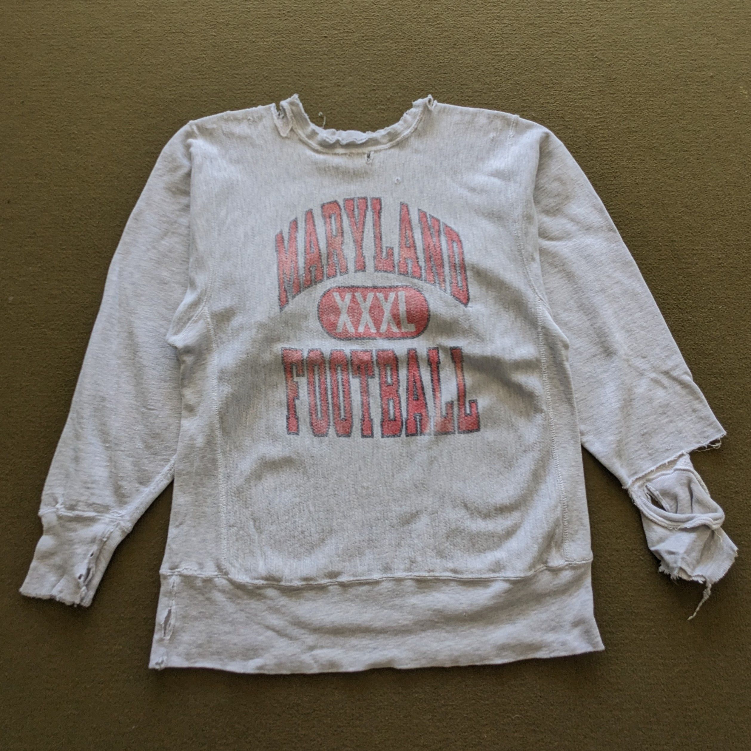 Champion Vintage CHAMPION NFL Maryland XXXL Football Sweatshirt Size US S / EU 44-46 / 1 - 1 Thumbnail
