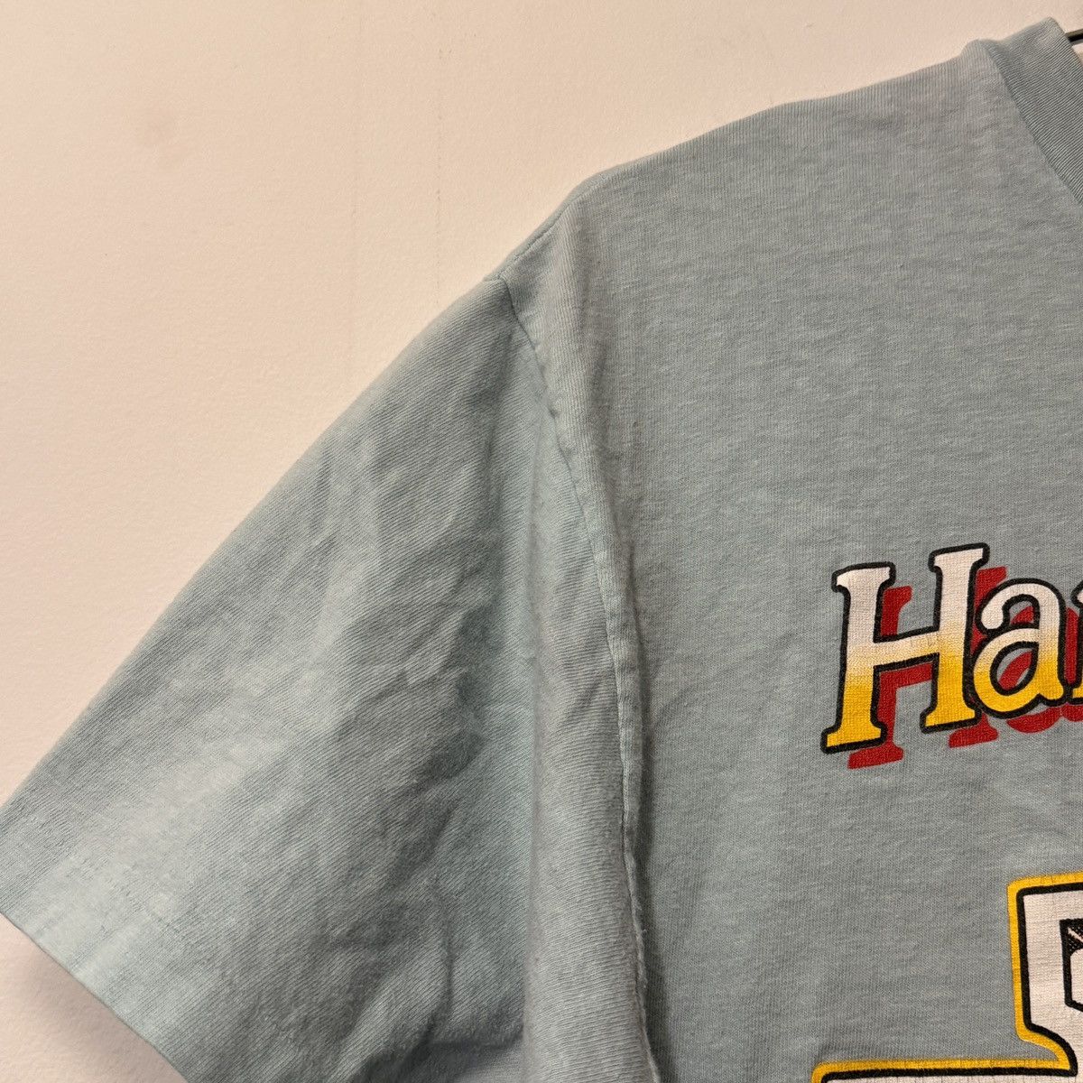 Harley Davidson Vintage 90s Harley Davidson Faded Blue Ozarks Tee Size US L / EU 52-54 / 3 - 8 Thumbnail