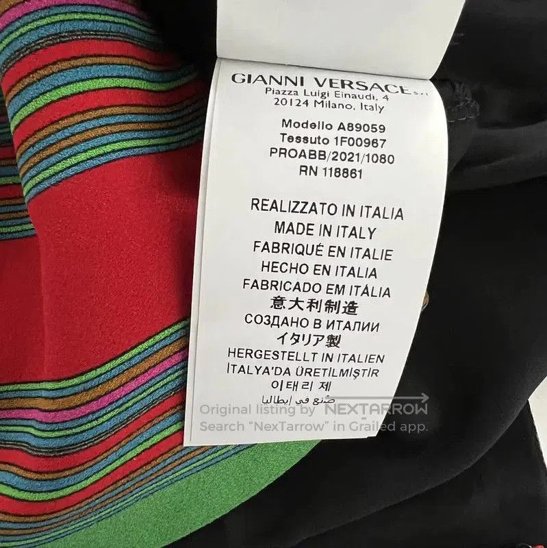 Versace Versace Multicolor Summer Mini Skirt XS . Size 22" - 8 Thumbnail
