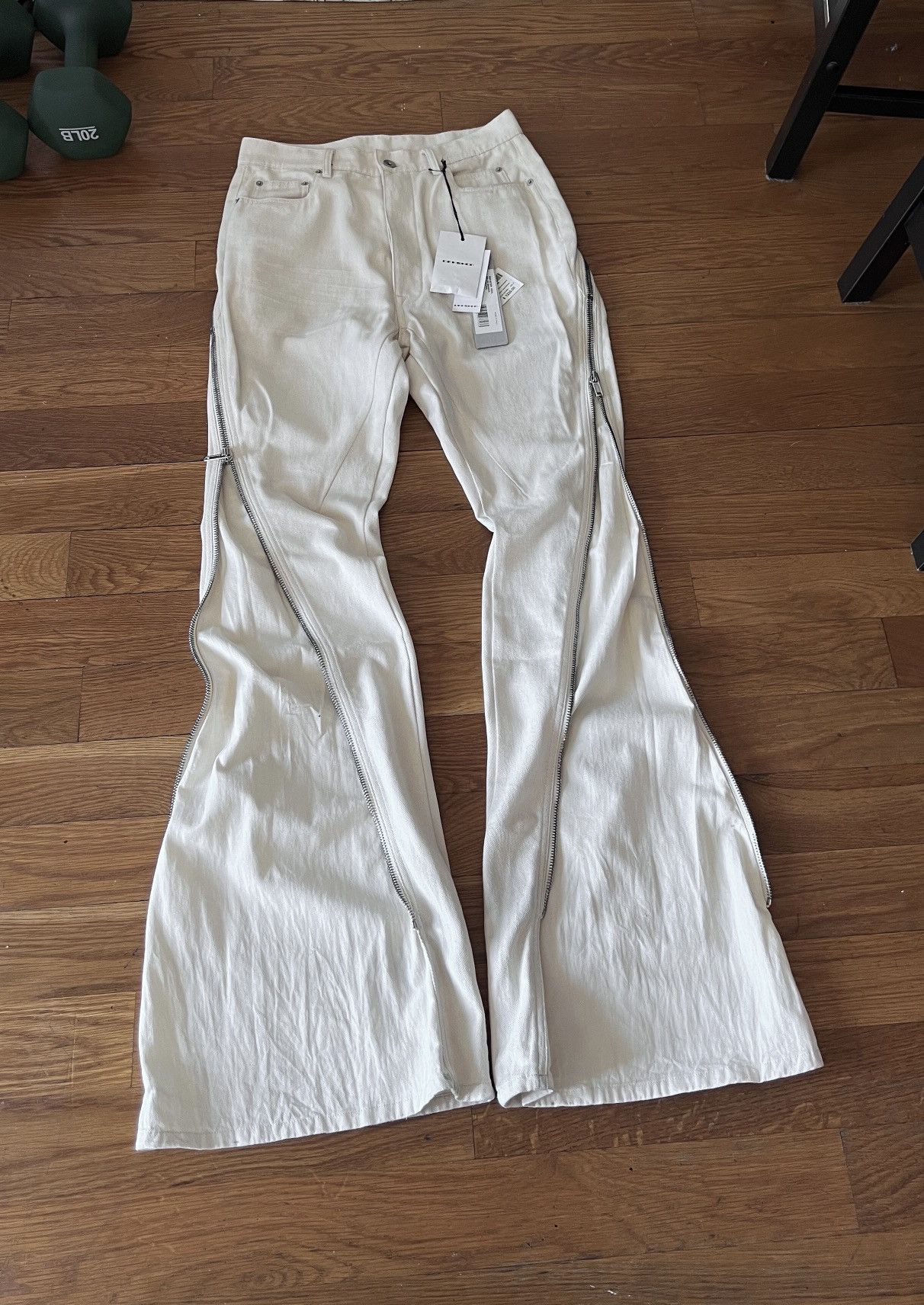 Rick Owens Rick Owens FW22 Banana Cut Denim Size US 30 / EU 46 - 5 Thumbnail