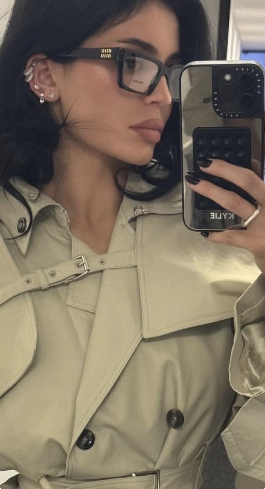 Miu Miu Miu miu glasses office glamour ysl prada chrome hearts gucci Size ONE SIZE - 2 Thumbnail
