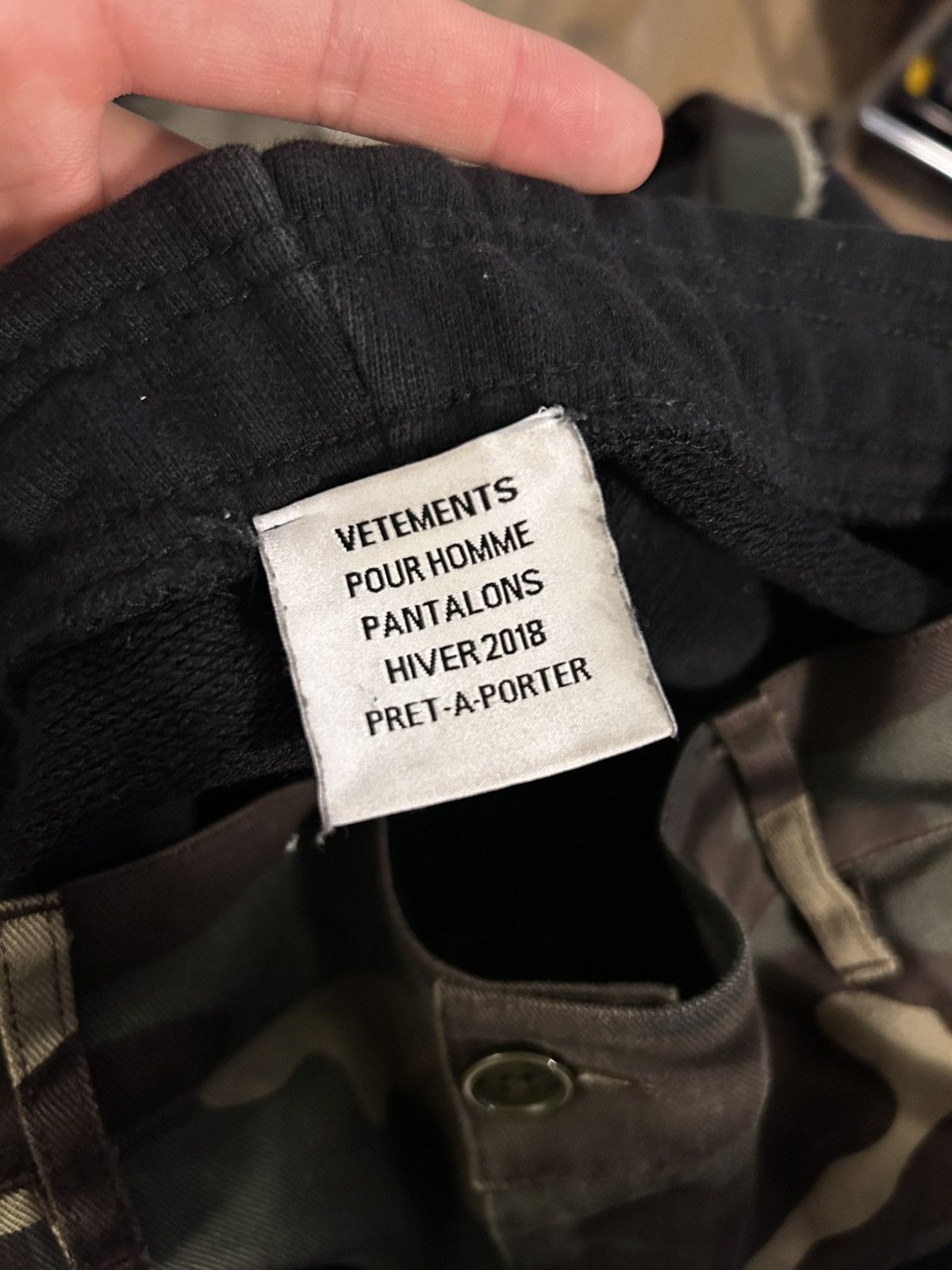 Vetements VETEMENTS FW17 Hybrid Camo Pants Size US 30 / EU 46 - 5 Thumbnail