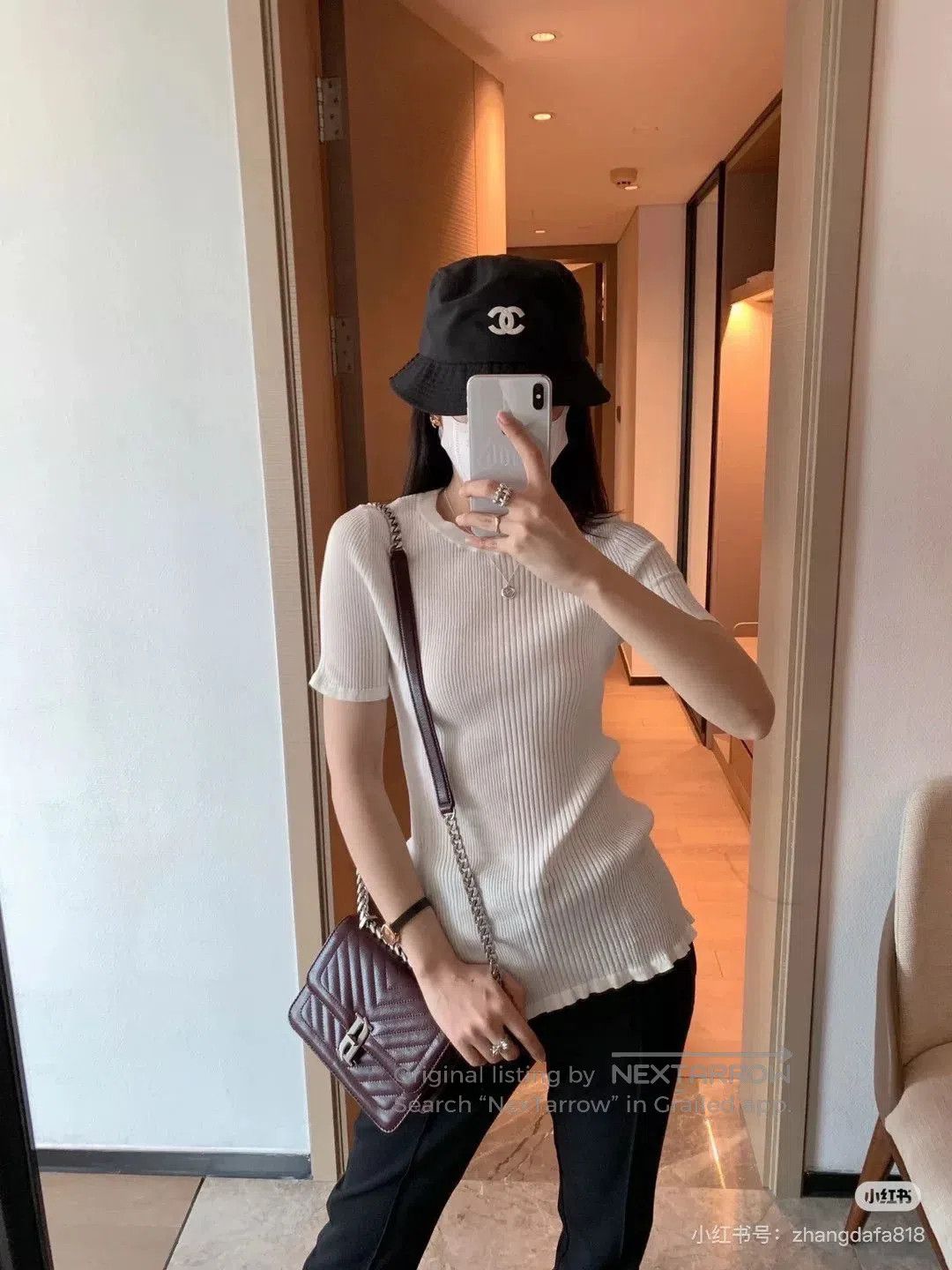 Chanel Chanel 24 Double-Sided Bucket Hat. Size ONE SIZE - 6 Thumbnail