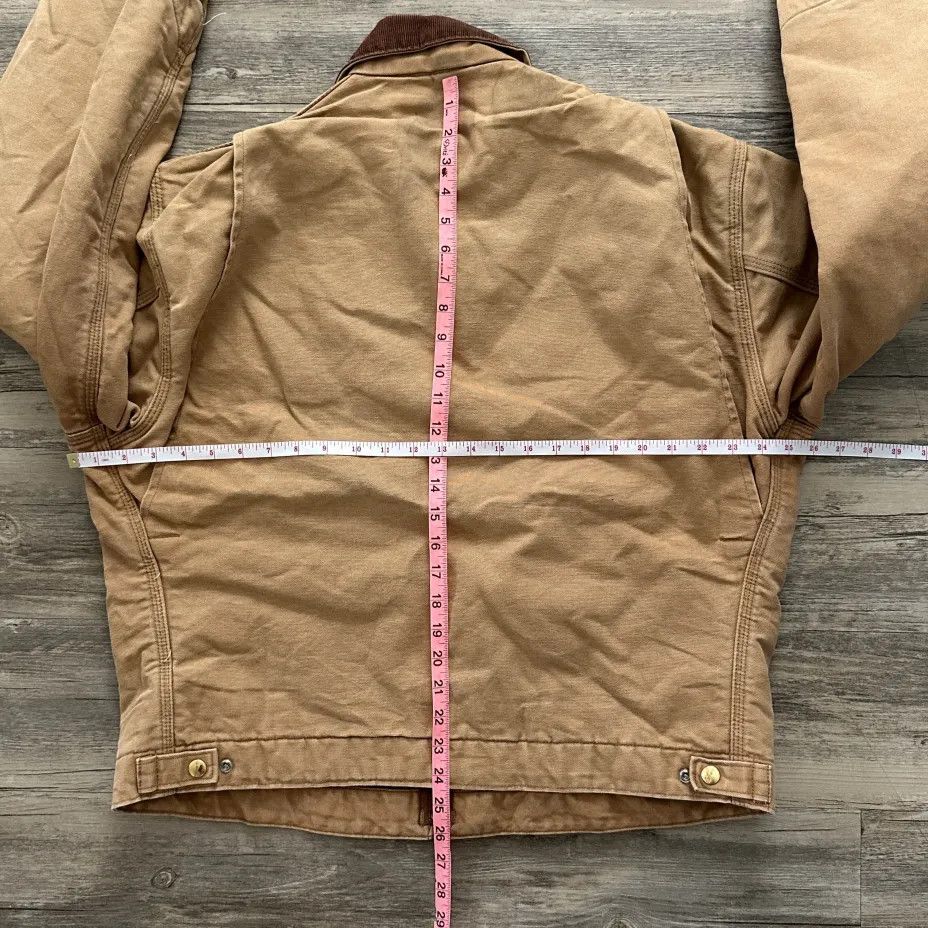 Carhartt Vintage Carhartt J01 BRN Brown Detroit Blanket Lined