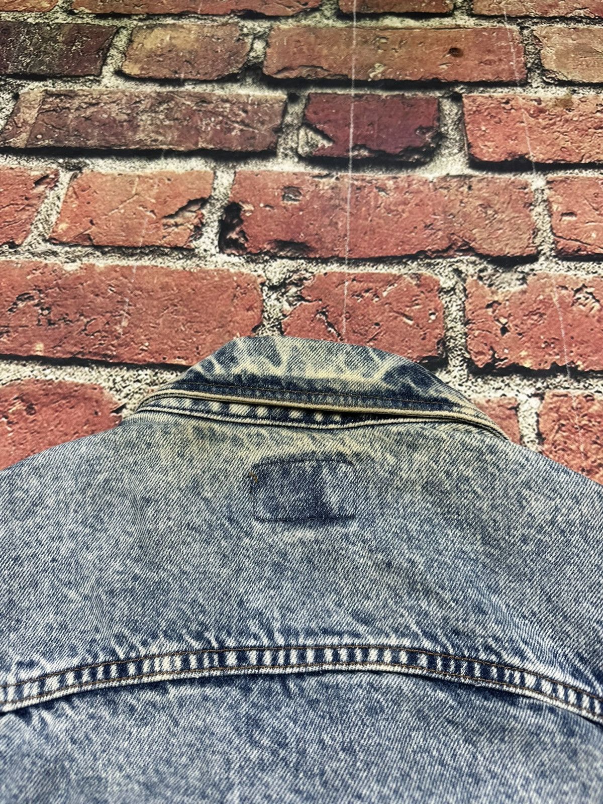 Levi's Vintage 80s Levis Denim Acid Trucker Jacket USA 75068 0219 Size US M / EU 48-50 / 2 - 13 Thumbnail