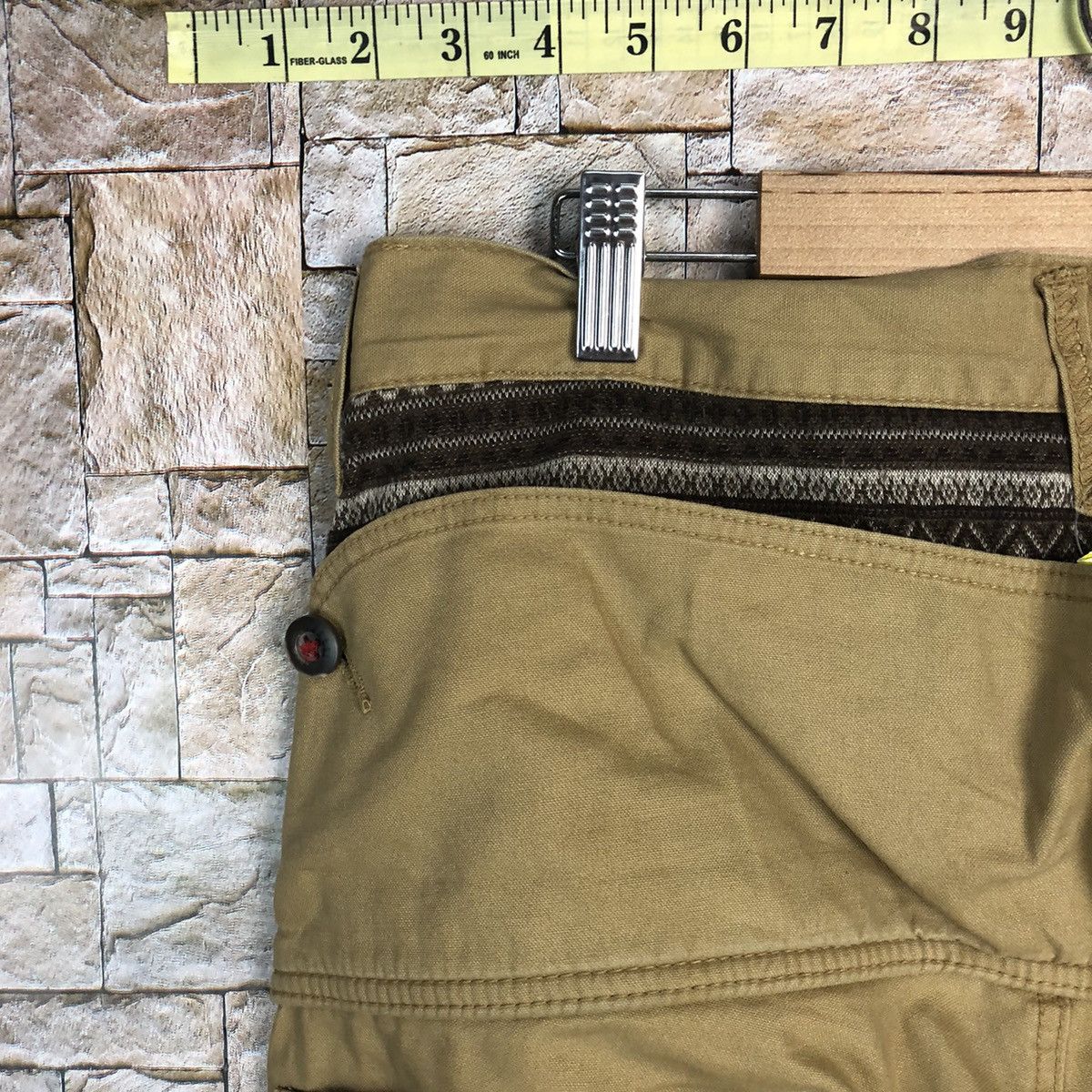 Japanese Brand DL Dominate handcraft Brown Cargo Multipocket Pants #A334 Size US 32 / EU 48 - 17 Thumbnail