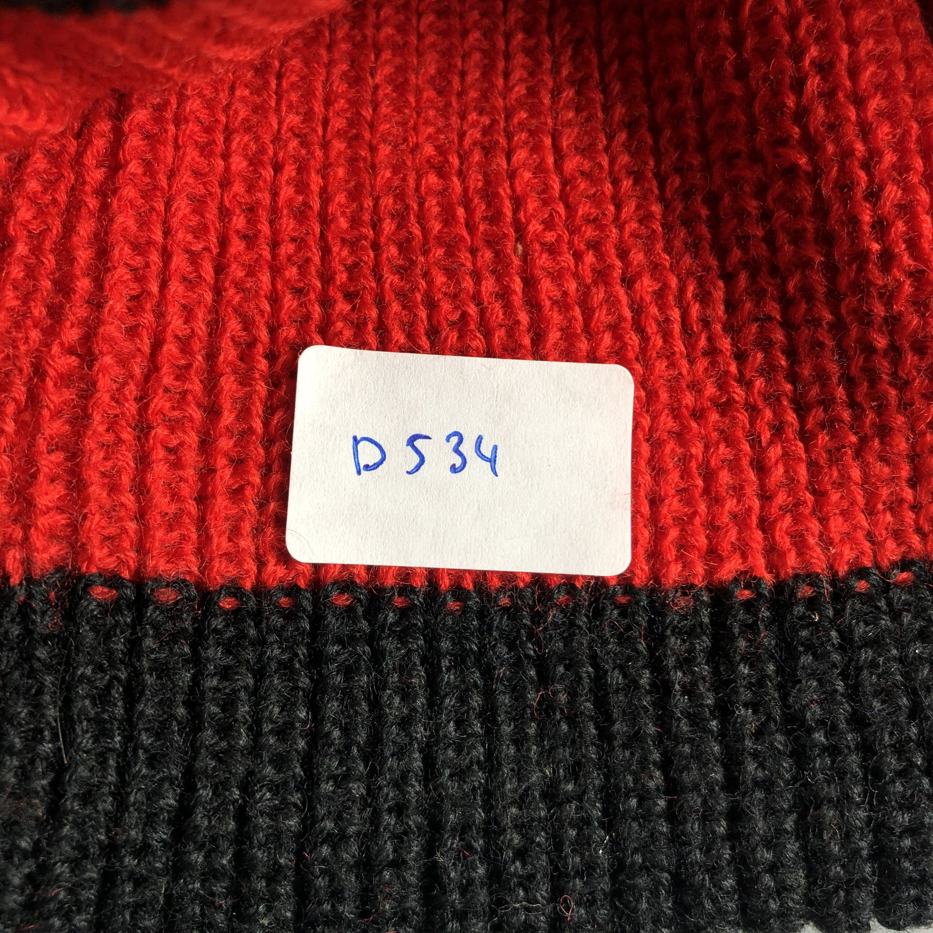 Japanese Brand × Vintage Ski Slouchy Bobble Beanie Snow Hat Snow Cap -D534 Size ONE SIZE - 7 Thumbnail