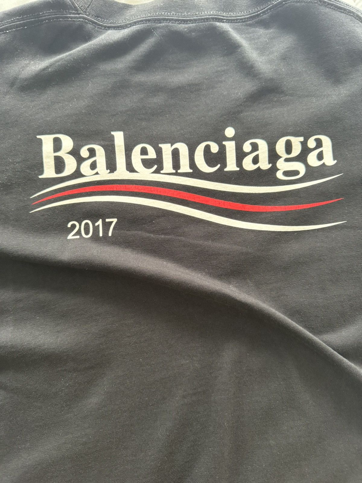 Balenciaga Balenciaga 2017 Campaign RARE Tee Black size XS oversized Size US XS / EU 42 / 0 - 6 Thumbnail