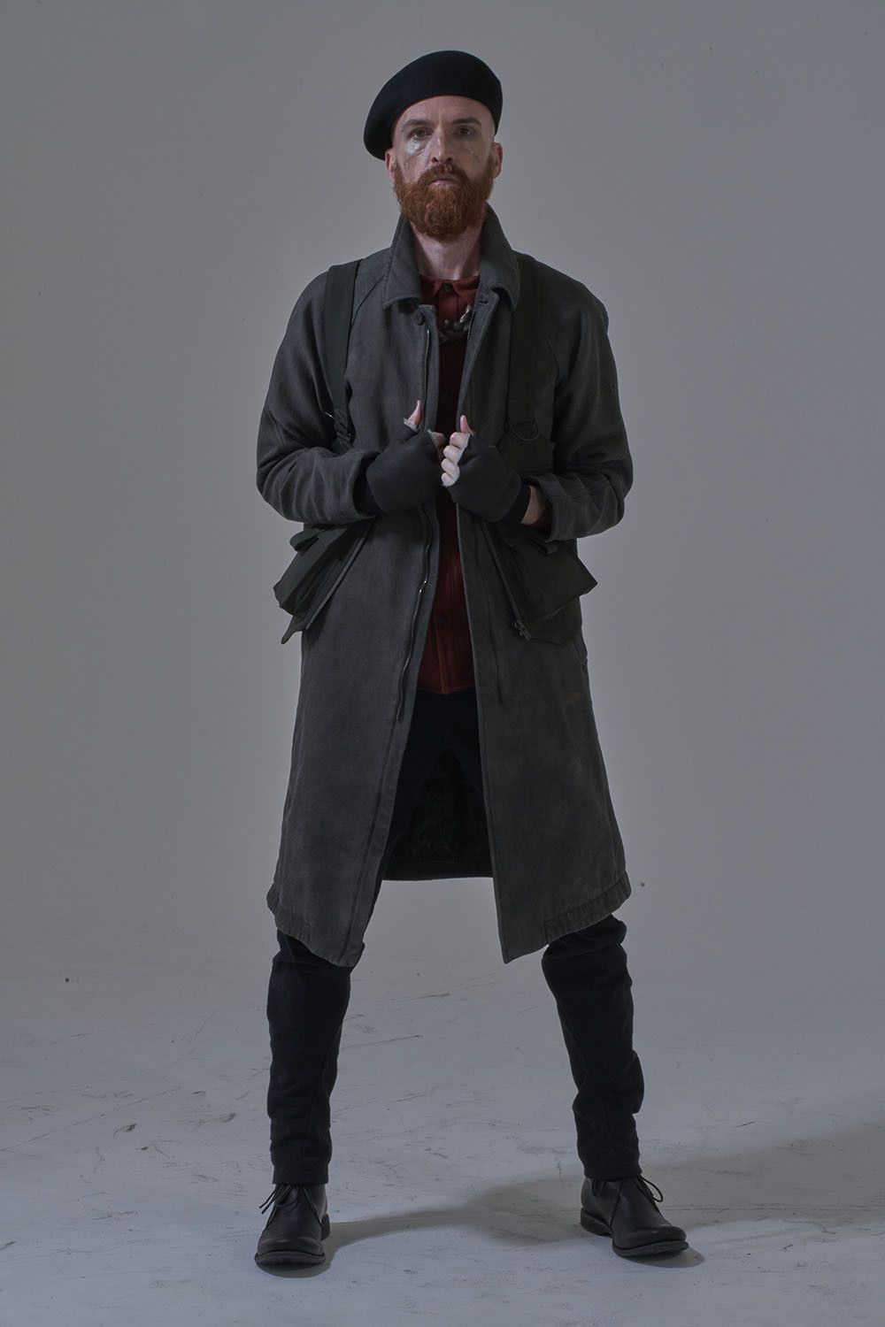 Devoa Olmetex Cotton Long Coat JP 2 Fits US M-L Size US M / EU 48-50 / 2 - 25 Thumbnail