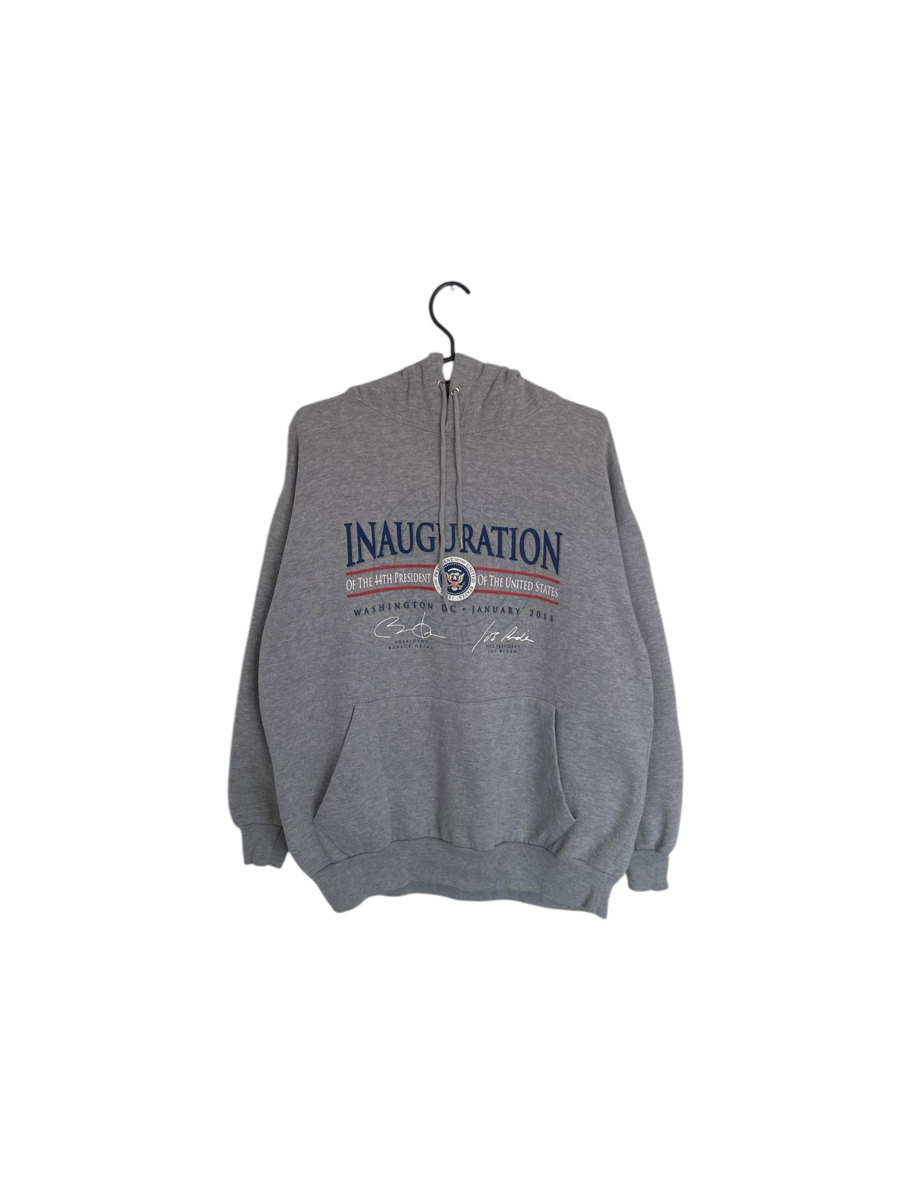 Vintage 2013 Obama inauguration boxy hoodie Size US XL / EU 56 / 4 - 1 Thumbnail