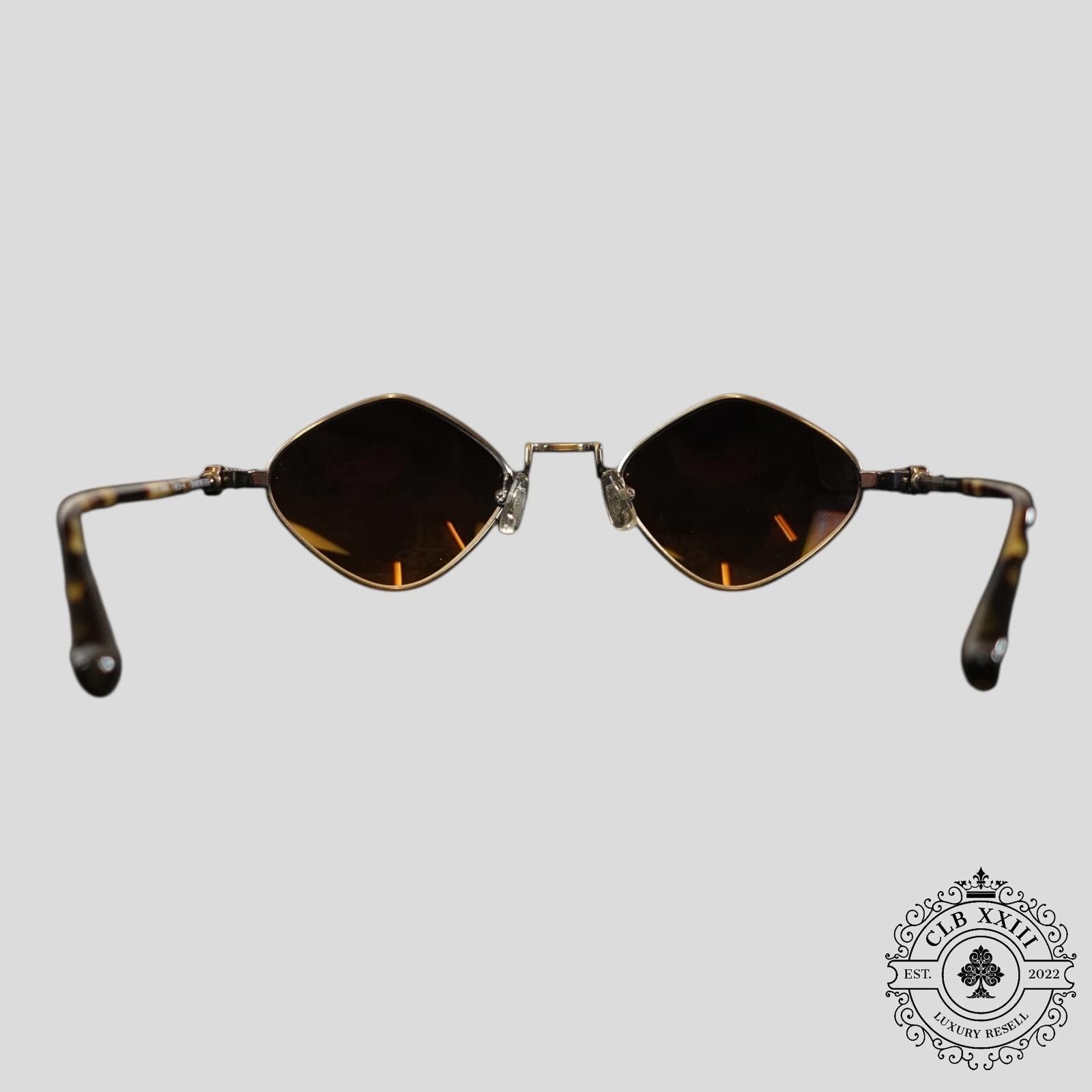 Chrome Hearts Chrome Hearts Diamond Dog Sunglasses in Tortoise Size ONE SIZE - 5 Thumbnail
