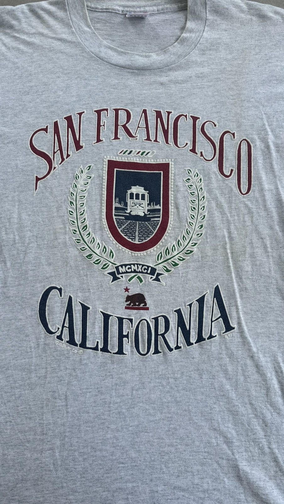 Fruit Of The Loom × Vintage VINTAGE SAN FRANCISCO DESTINATION TEE Size US XL / EU 56 / 4 - 2 Thumbnail