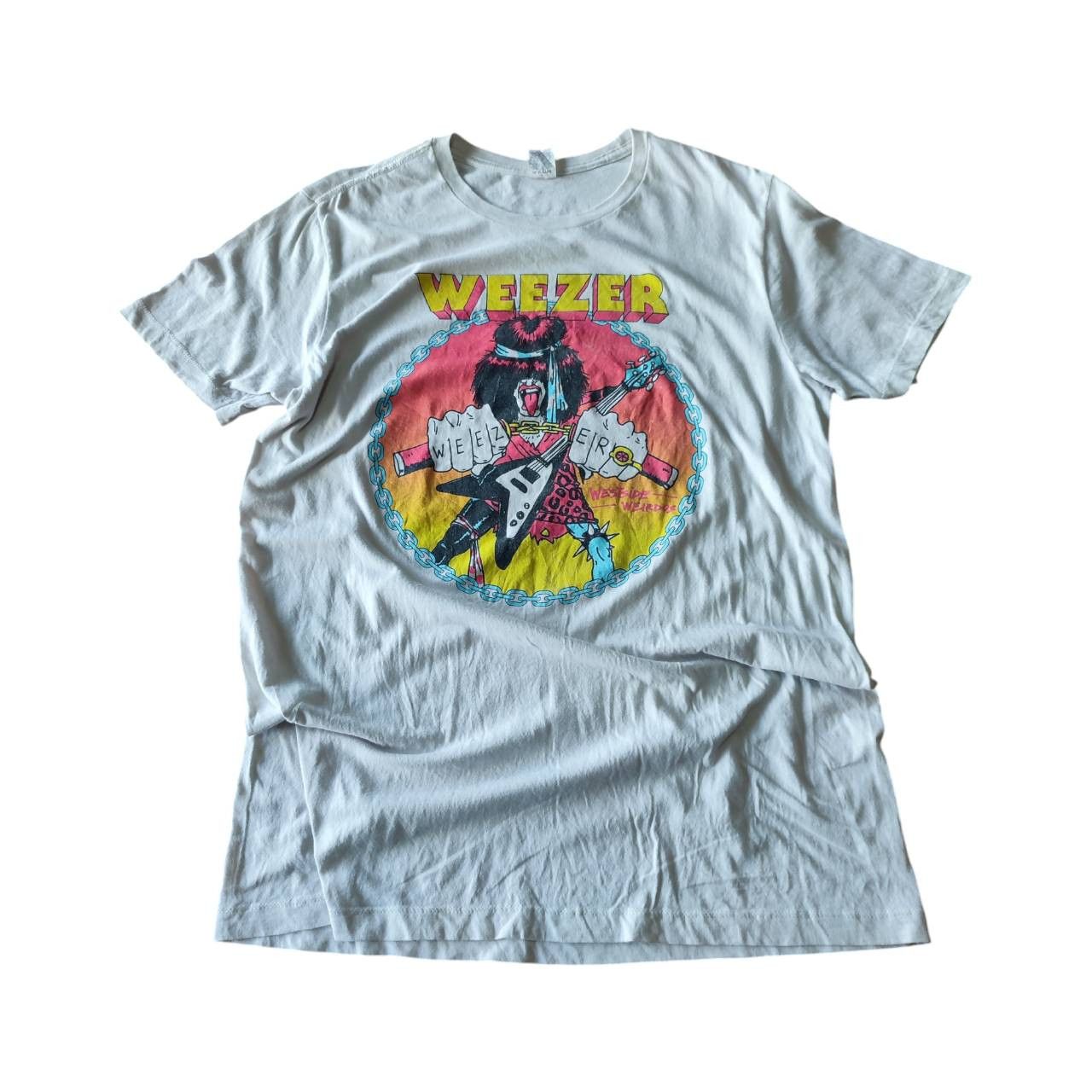 Band Tees × Vintage WEEZER T SHIRT Size US L / EU 52-54 / 3 - 1 Thumbnail