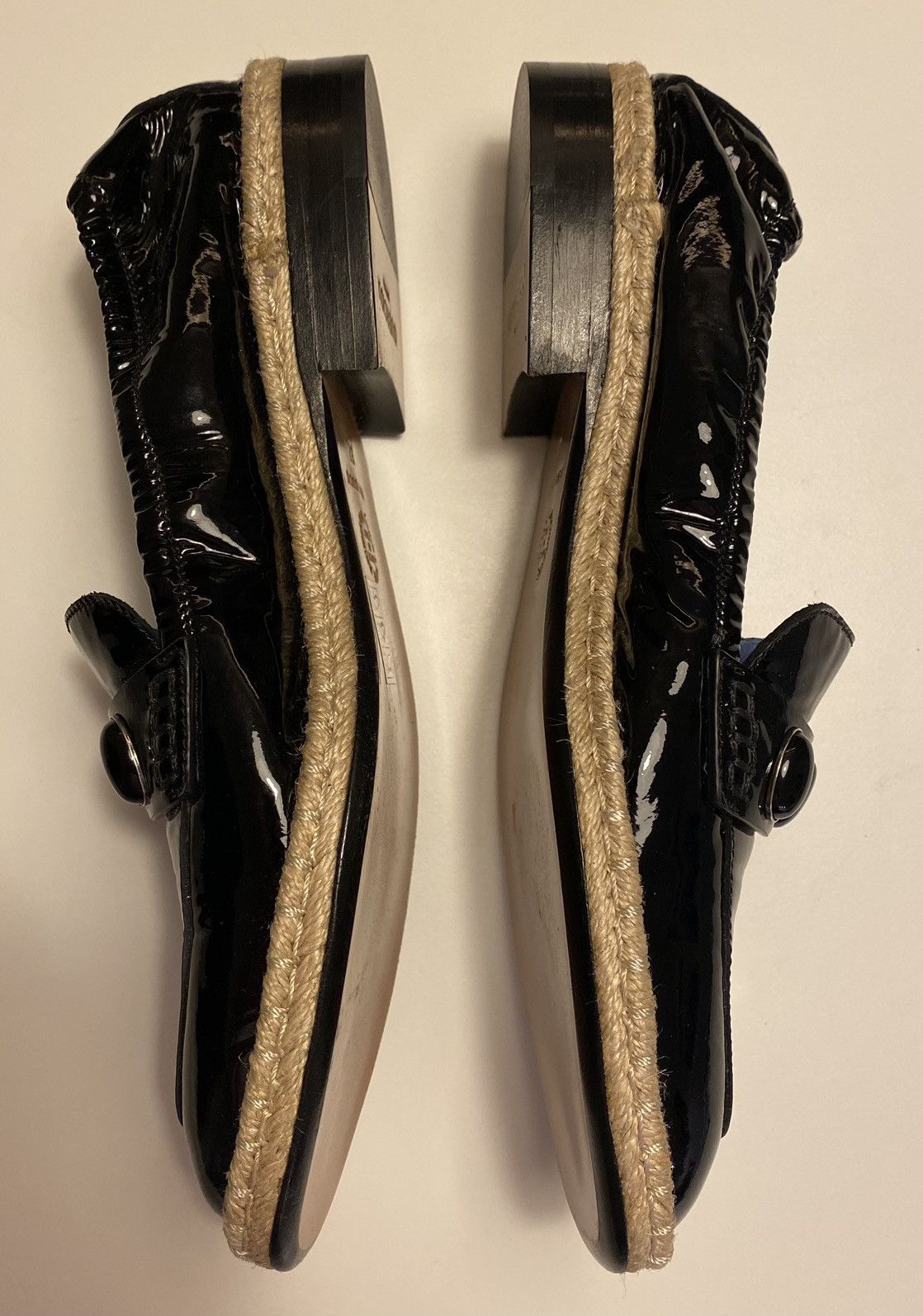 Quercioli Loafers in patent leather with semiprecious stones Size US 7 / IT 37 - 4 Thumbnail